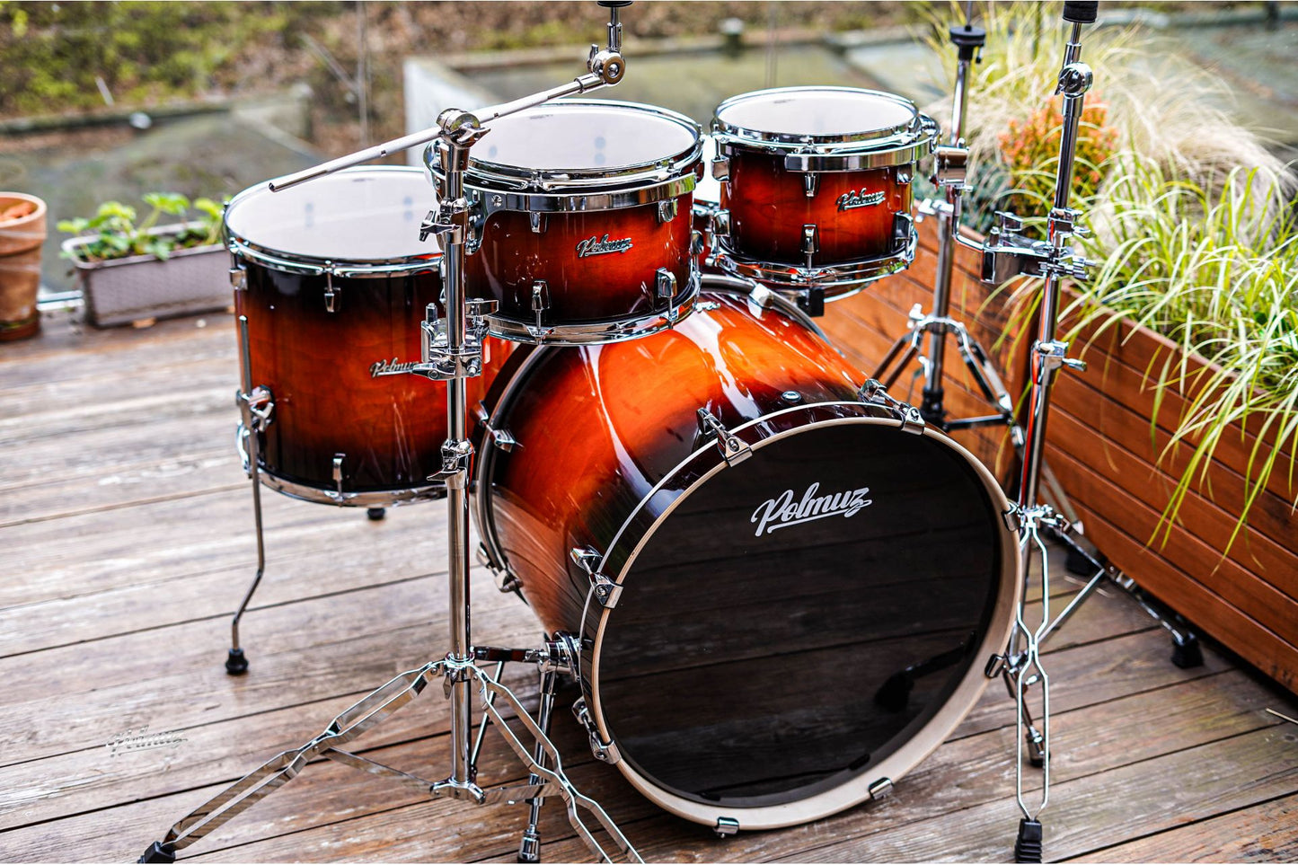 Polmuz Birch Model 3 (22/10/12/16/14) Red Fade — zdjęcie 2