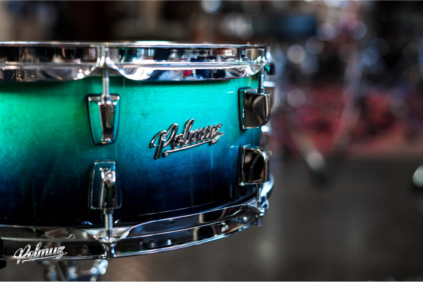 Polmuz Birch Snare 13x6,5 Blue Black Fade lacquer — zdjęcie 3