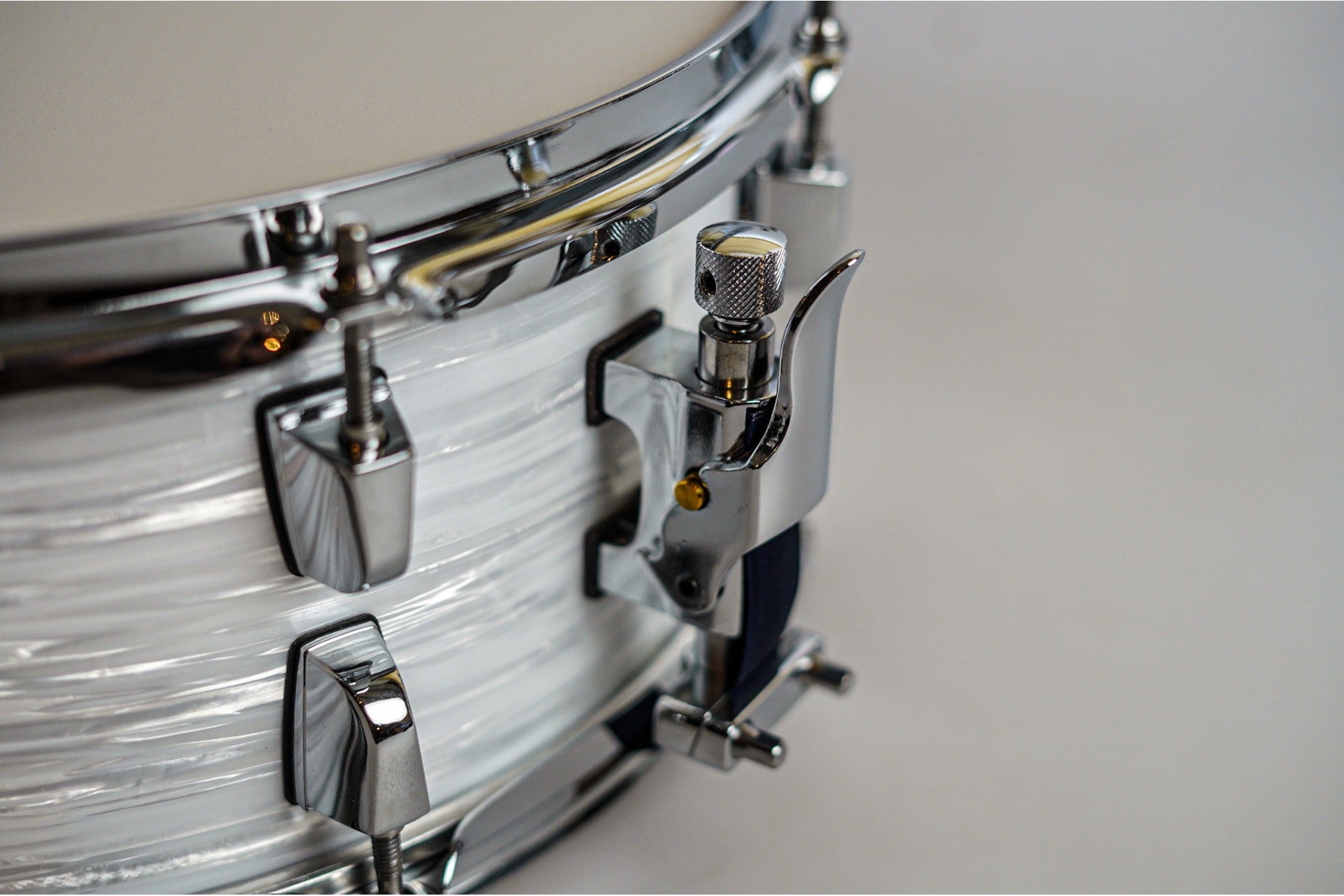 Polmuz Birch Snare 14x5,5 vintage white swirl — zdjęcie 2