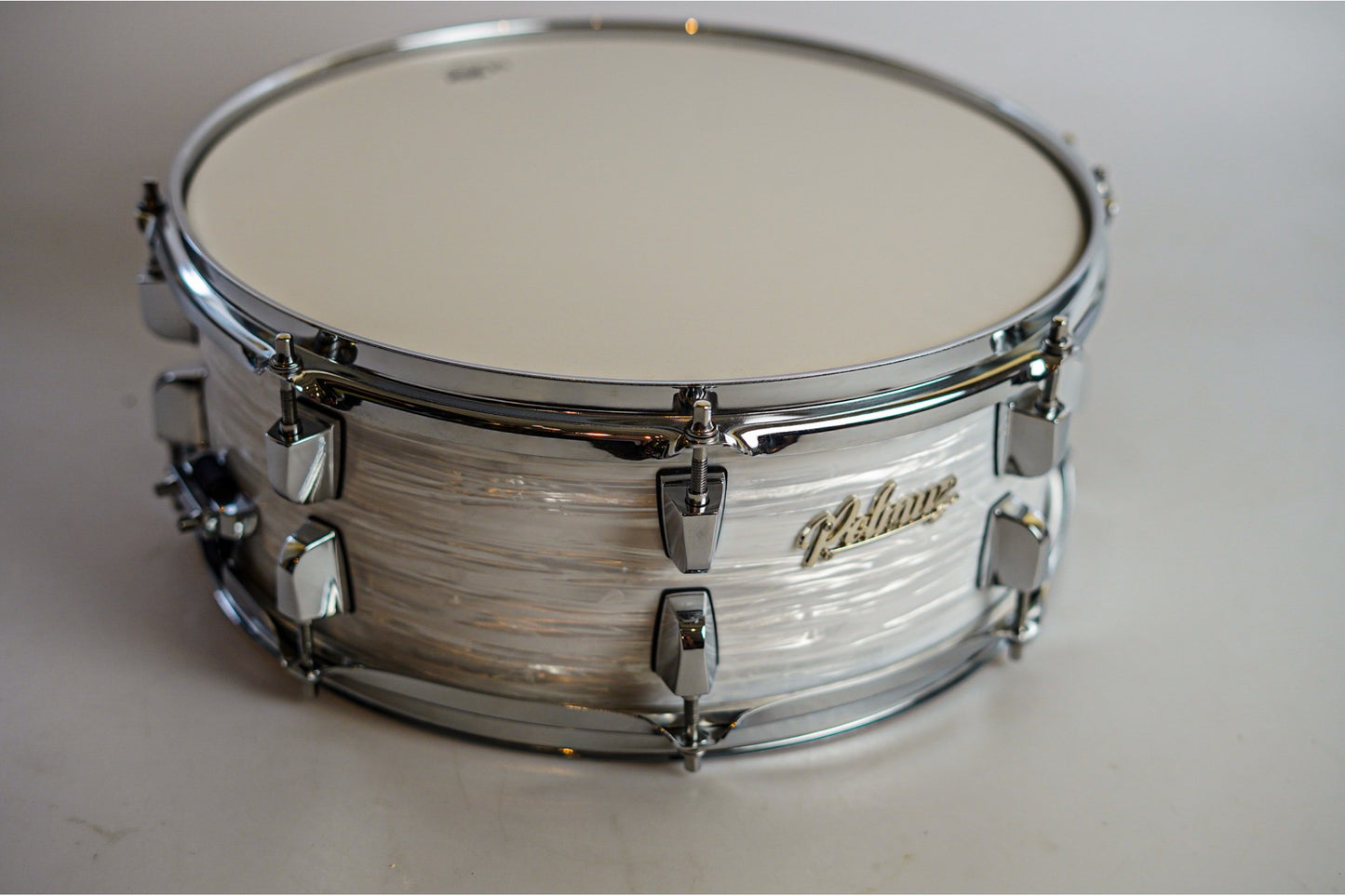 Polmuz Birch Snare 14x5,5 vintage white swirl — zdjęcie 3