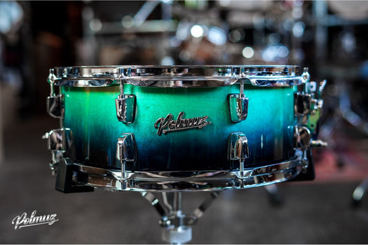 Polmuz Birch Snare 14x6,5 Blue Black Fade lacquer