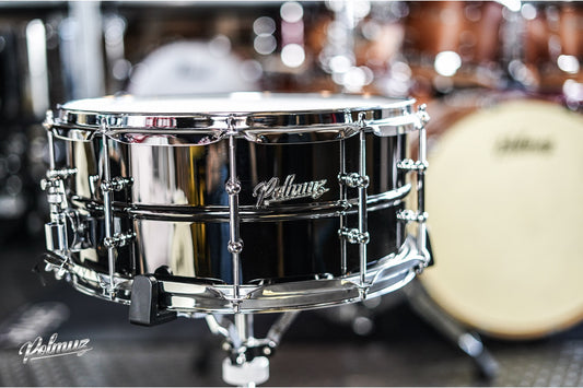 Polmuz Brass Snare 14x5,5 werbel mosiężny Smokey Chrome