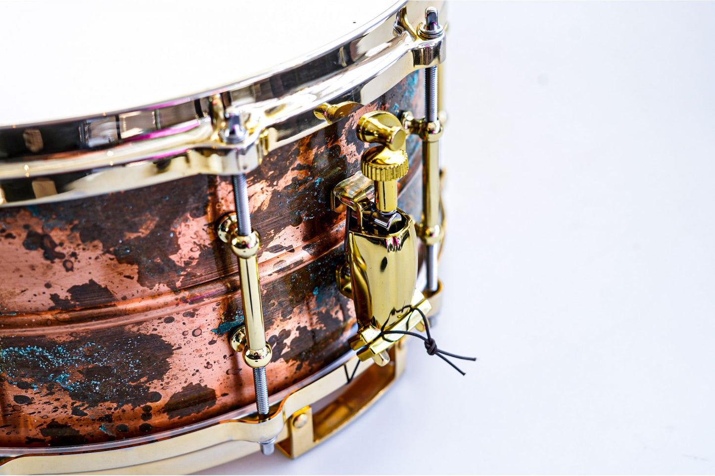 Polmuz Copper Snare 14x6,5 - werbel miedziany postarzany, made in Poland