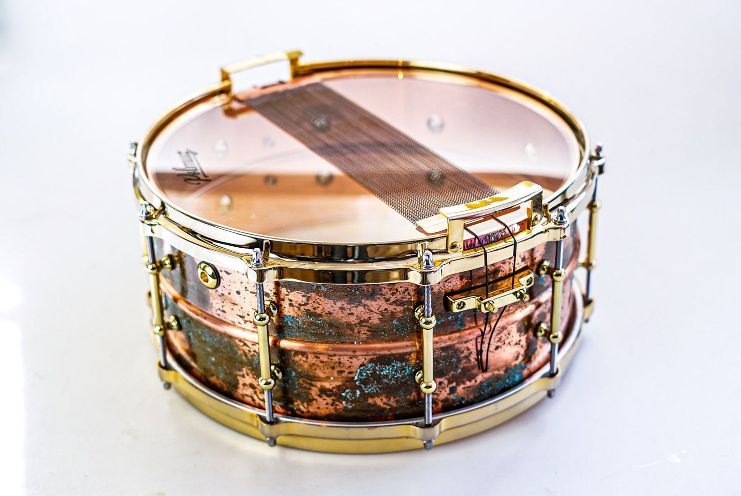 Polmuz Copper Snare 14x6,5 - werbel miedziany postarzany, made in Poland