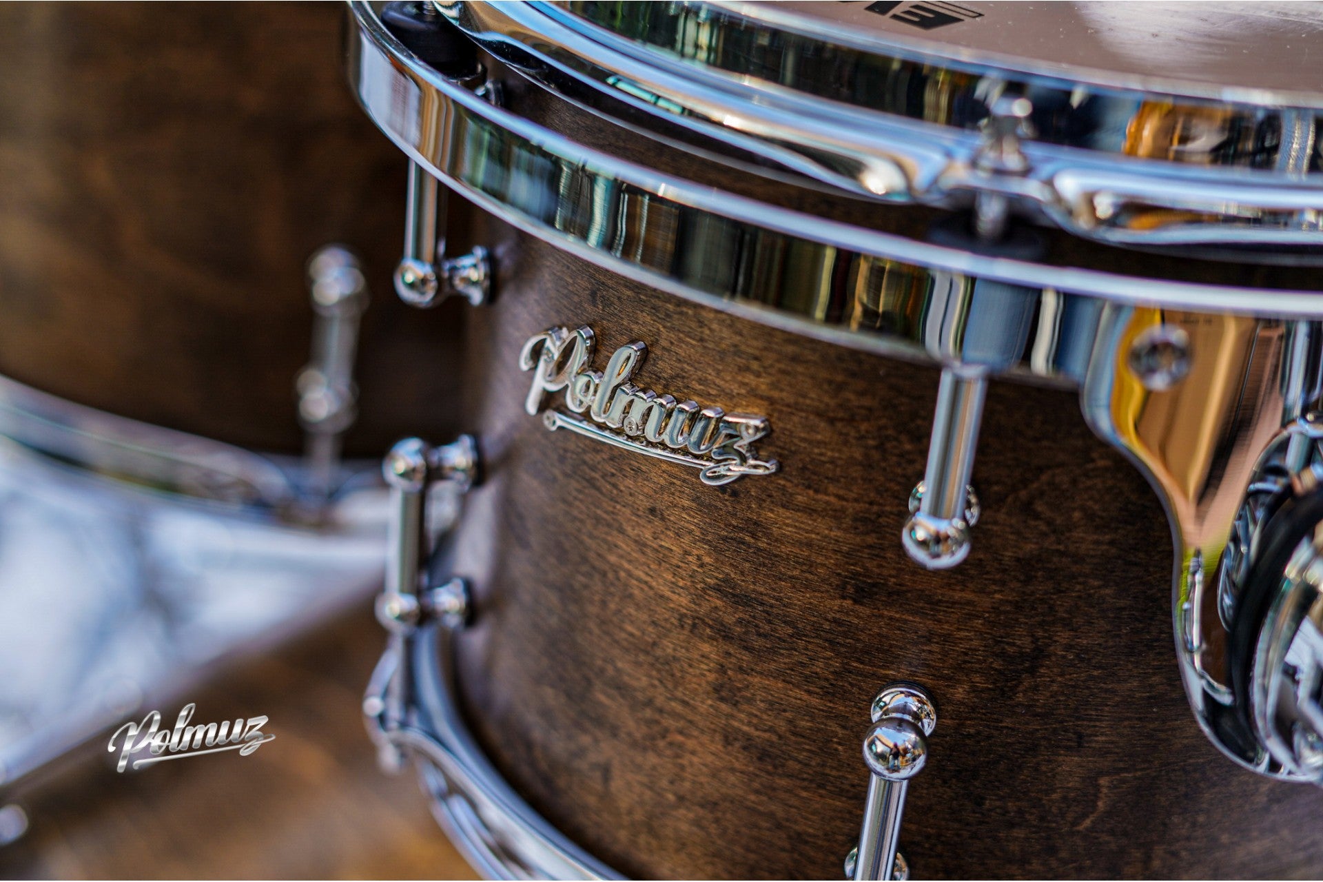 Polmuz drums Maple Model 1 - 20/10/12/16 - Satin Brown — zdjęcie 5