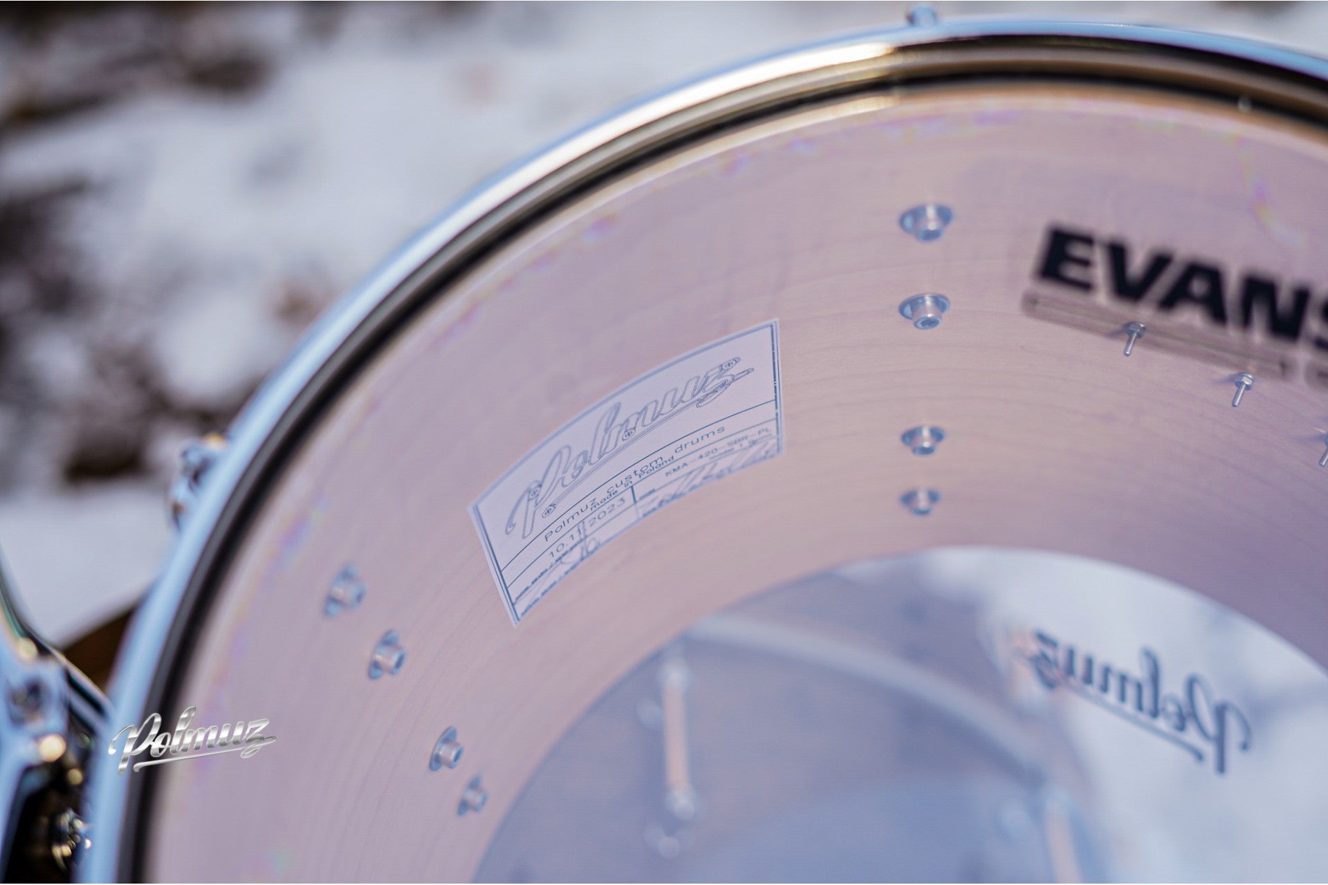 Polmuz drums Maple Model 1 - 20/10/12/16 - Satin Brown — zdjęcie 7