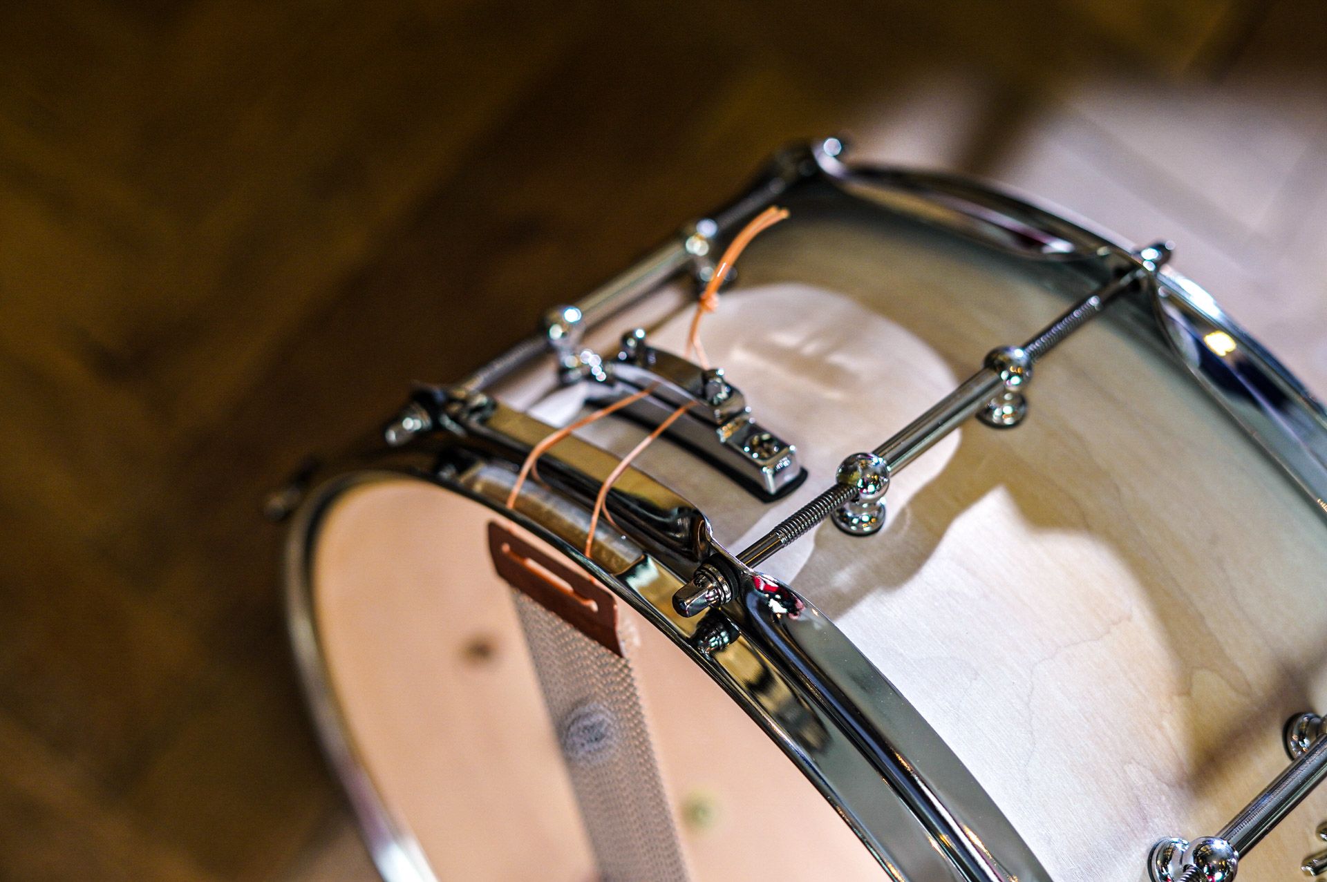 Polmuz drums Maple Model 1 - 20/10/12/16/14SD - Artist Satin White Fade — zdjęcie 5