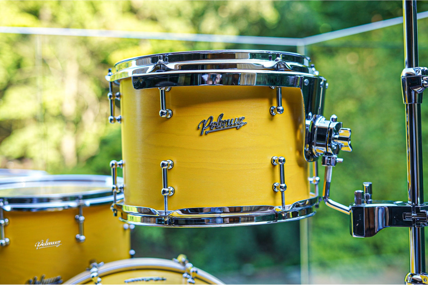 Polmuz drums Maple Model 1 KELLER - 20/12/14/16 - Yellow Wax — zdjęcie 2
