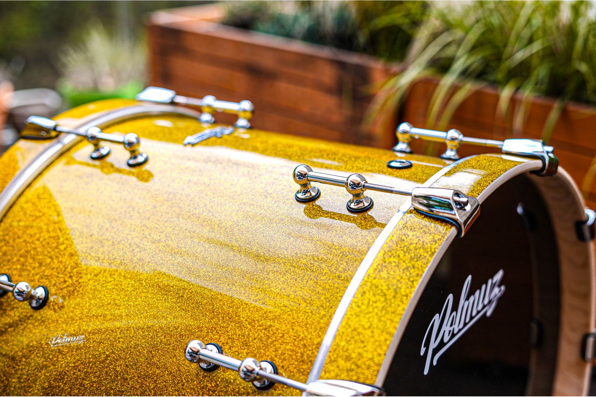 Polmuz Drums Model 2 Maple 20/12/16  champagne gold sparkle — zdjęcie 12