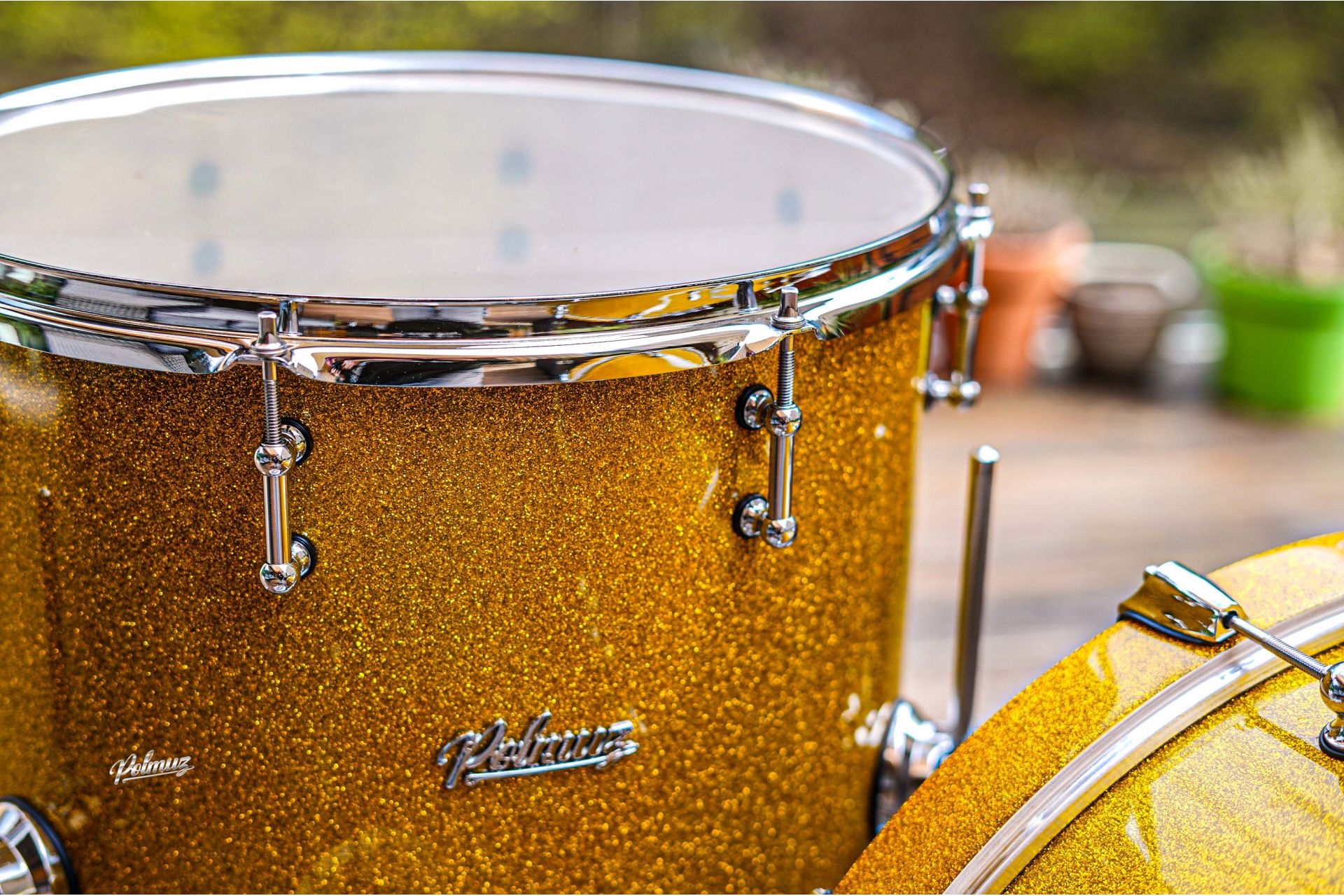 Polmuz Drums Model 2 Maple 20/12/16  champagne gold sparkle — zdjęcie 8