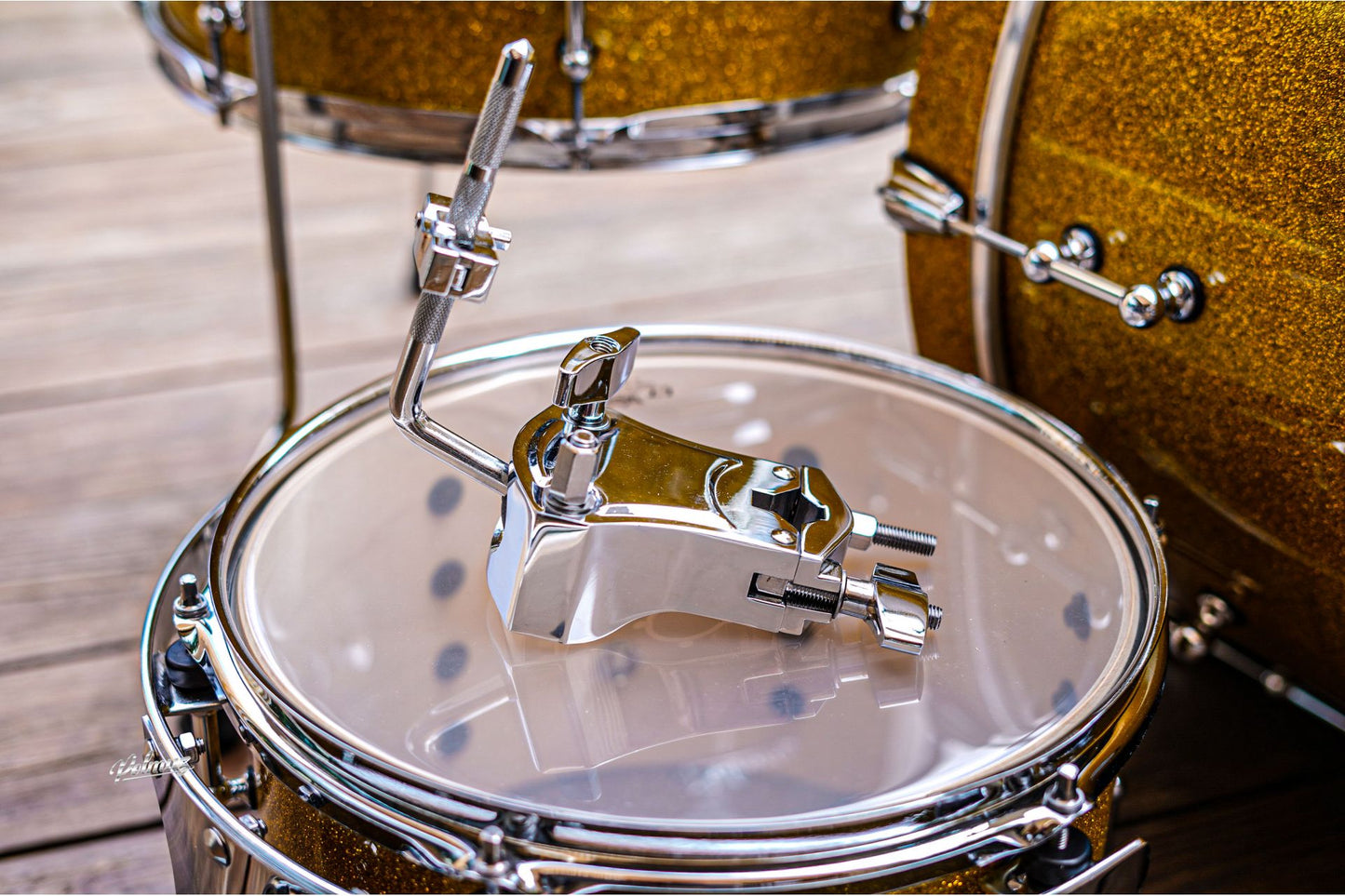 Polmuz Drums Model 2 Maple 20/12/16  champagne gold sparkle — zdjęcie 11