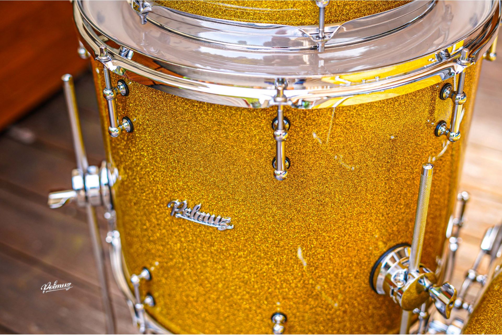 Polmuz Drums Model 2 Maple 20/12/16  champagne gold sparkle — zdjęcie 17