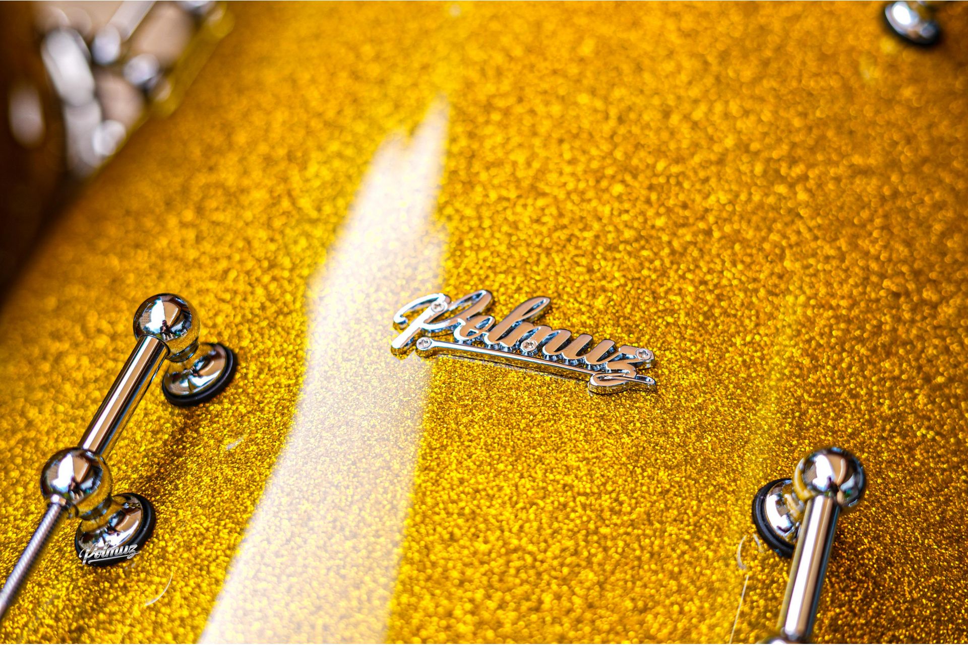 Polmuz Drums Model 2 Maple 20/12/16  champagne gold sparkle — zdjęcie 15