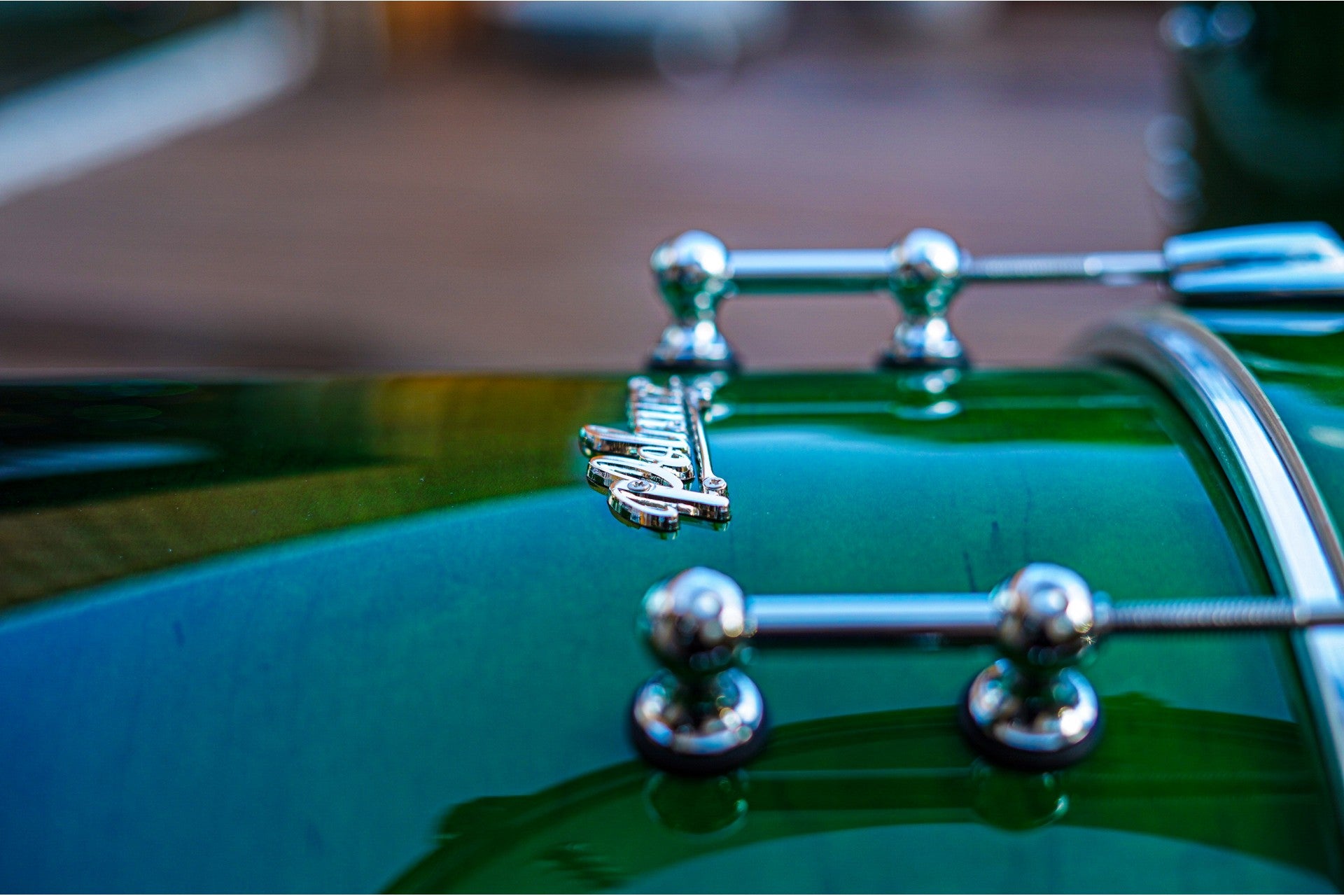 Polmuz Drums Model 2 Maple 20/12/16  Green Fade - expo — zdjęcie 6