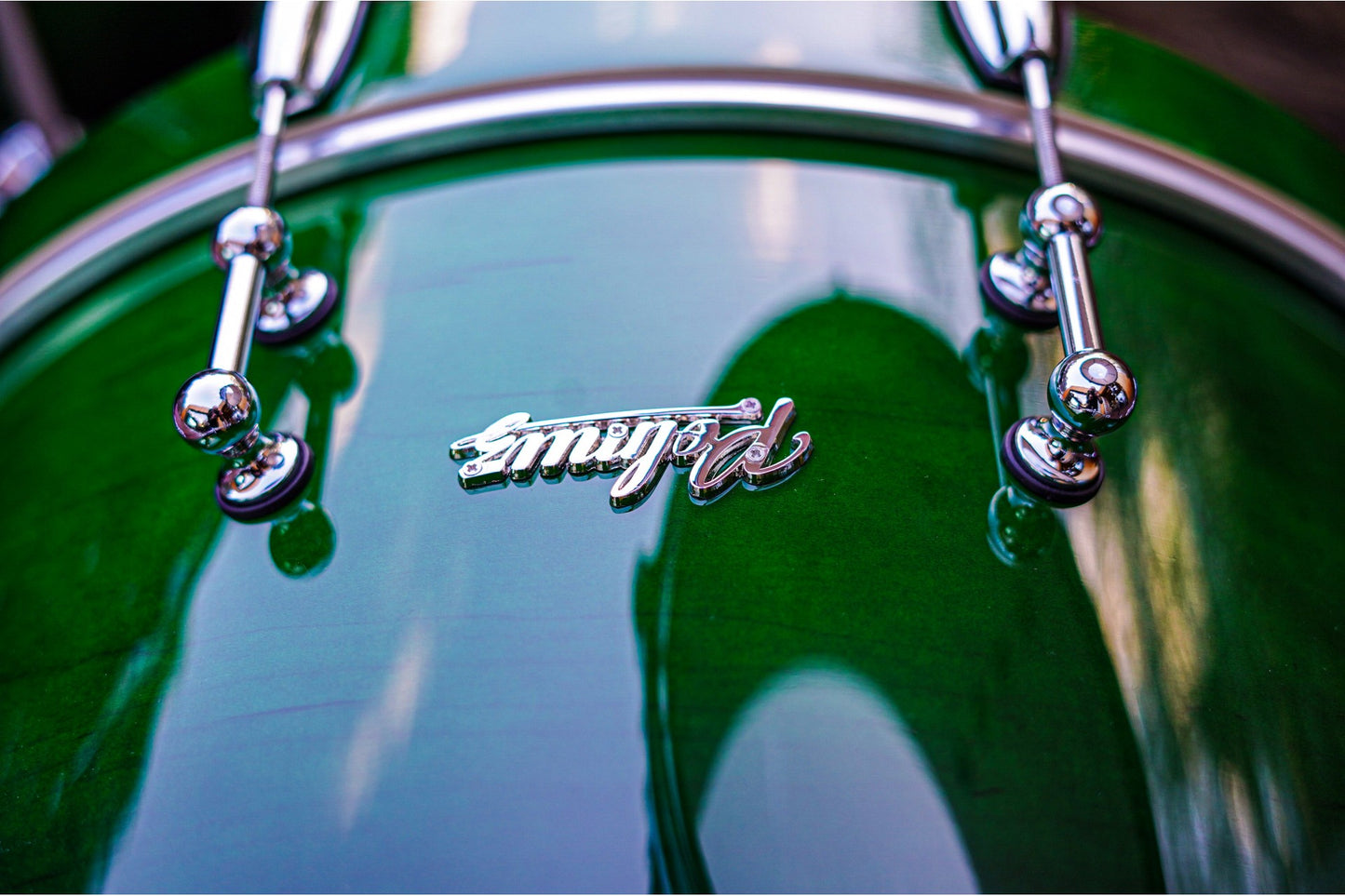 Polmuz Drums Model 2 Maple 20/12/16  Green Fade - expo — zdjęcie 4