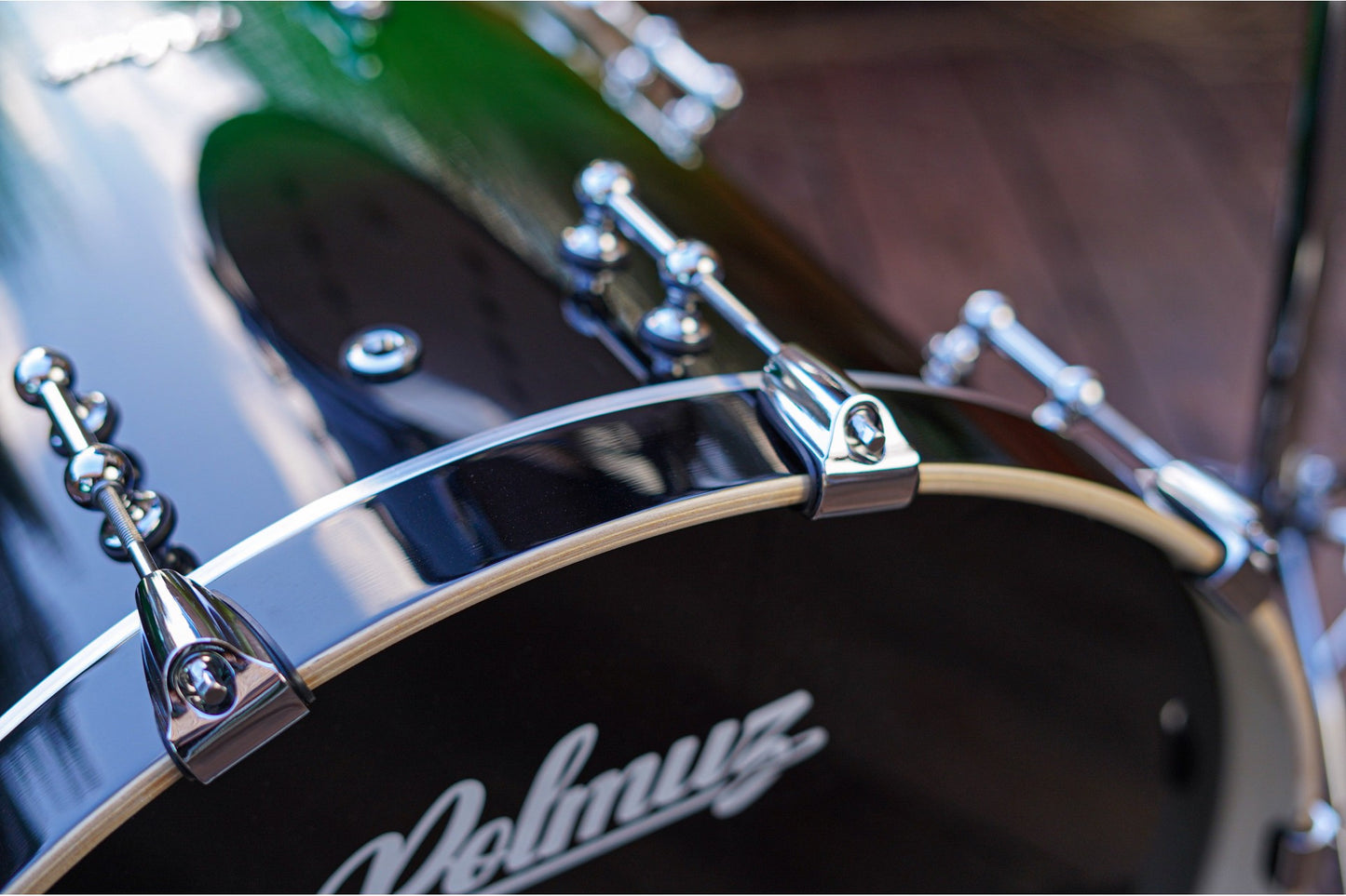 Polmuz Drums Model 2 Maple 20/12/16  Green Fade - expo — zdjęcie 11