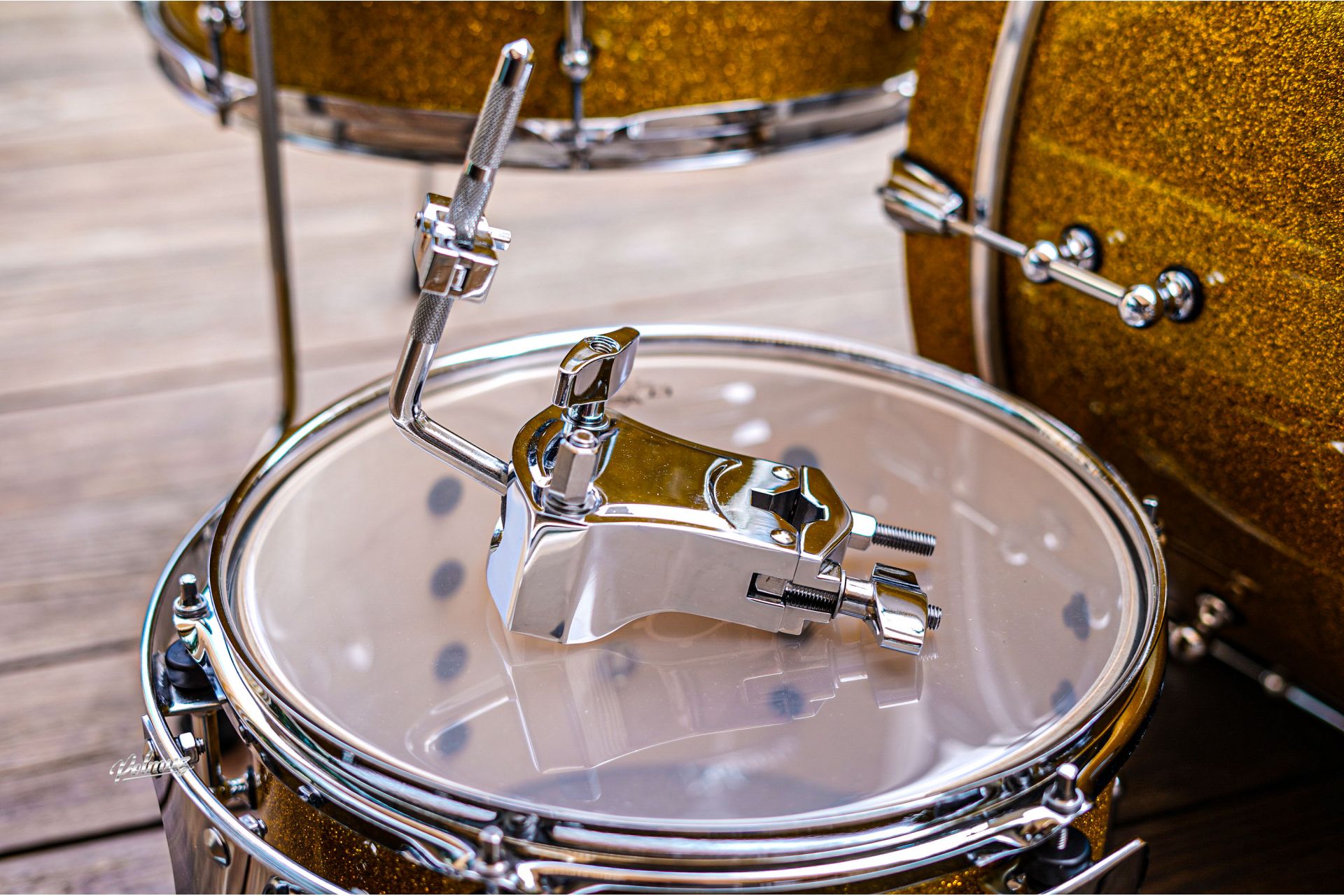 Polmuz Drums Model 2 Maple 22/12/16  champagne gold sparkle — zdjęcie 11