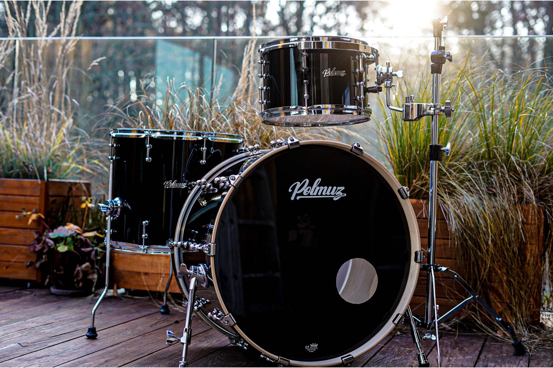 Polmuz Drums Model 2 Maple 22/12/16  Piano Black