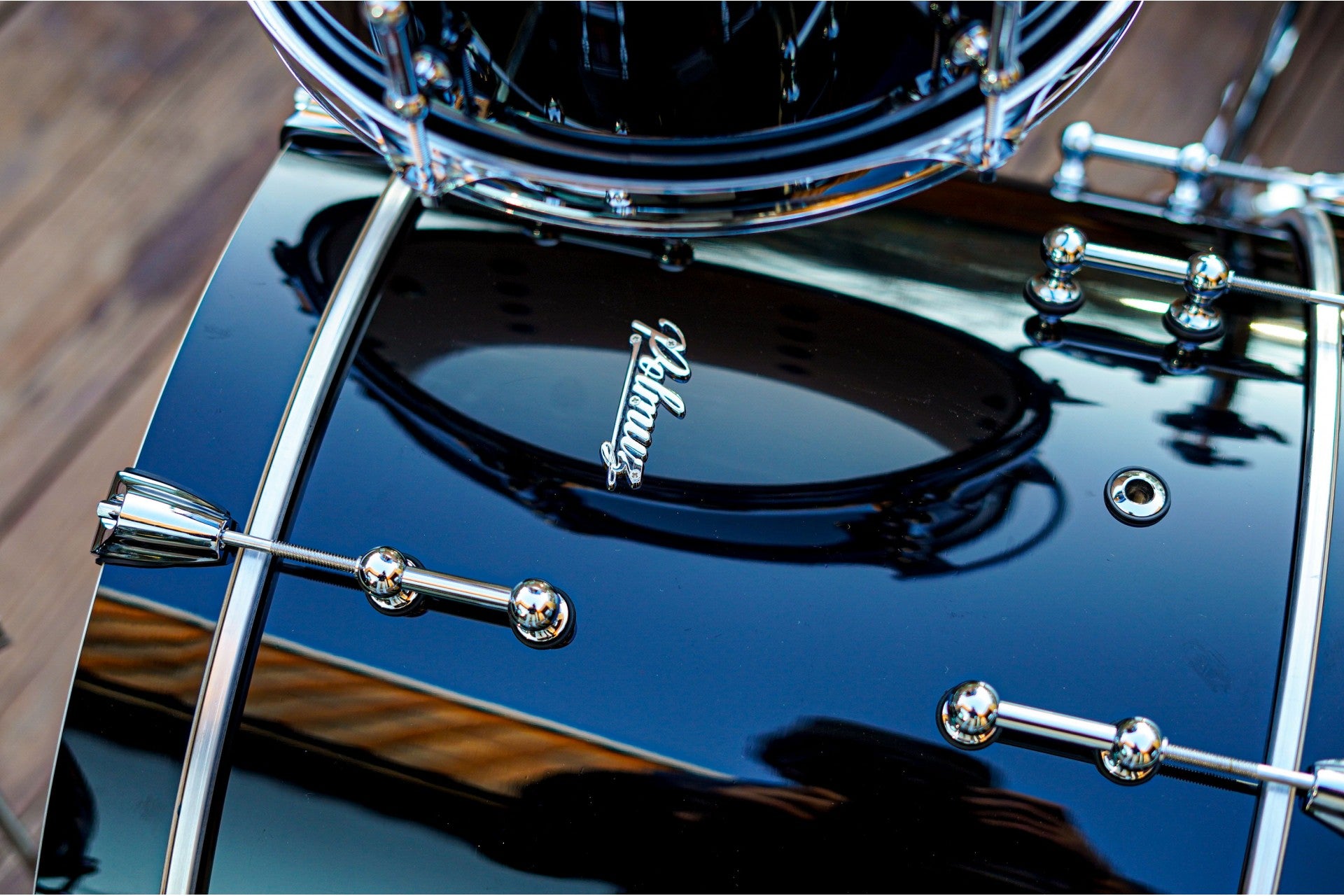 Polmuz Drums Model 2 Maple 22/12/16  Piano Black — zdjęcie 10