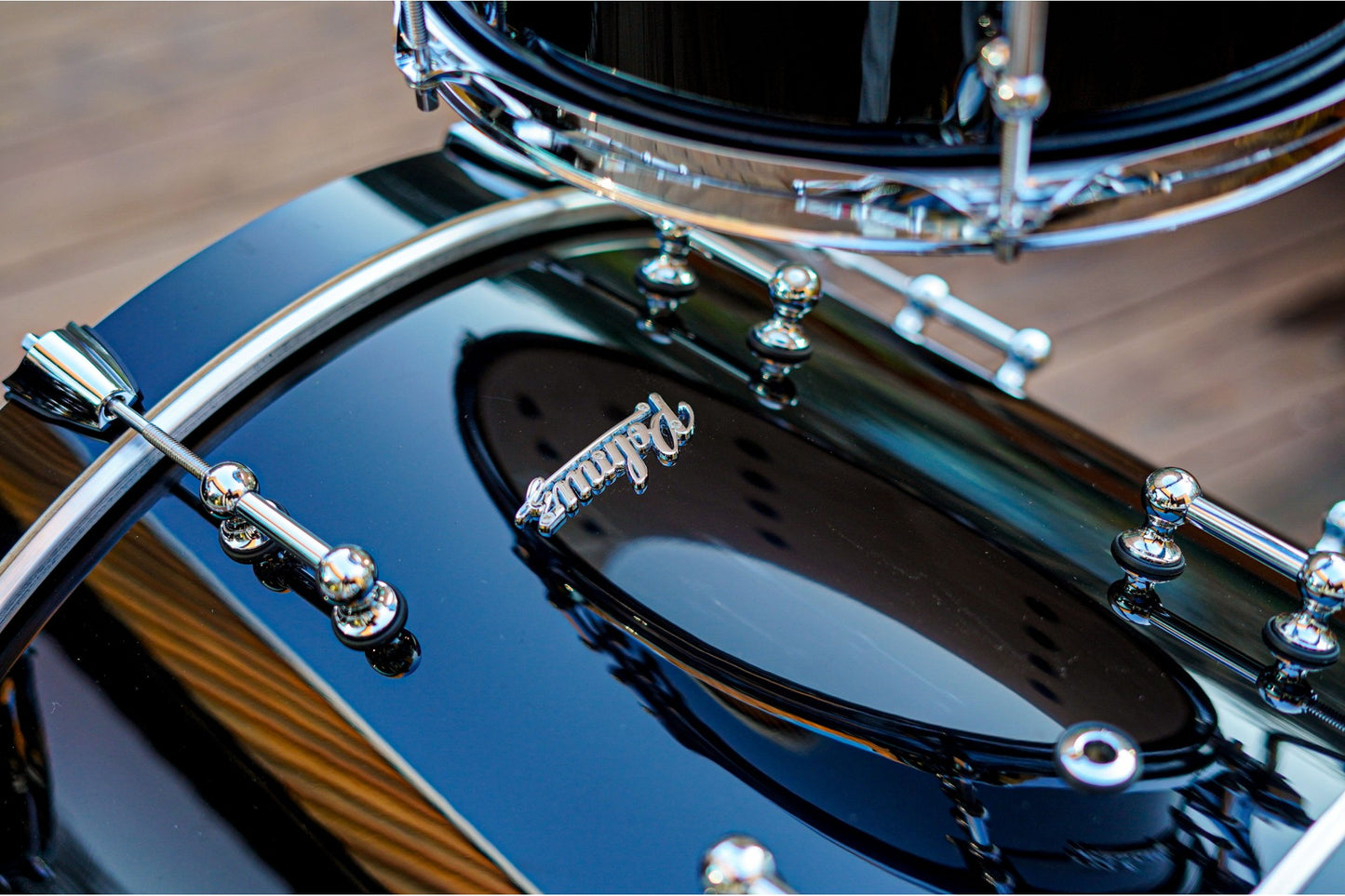Polmuz Drums Model 2 Maple 22/12/16  Piano Black — zdjęcie 6