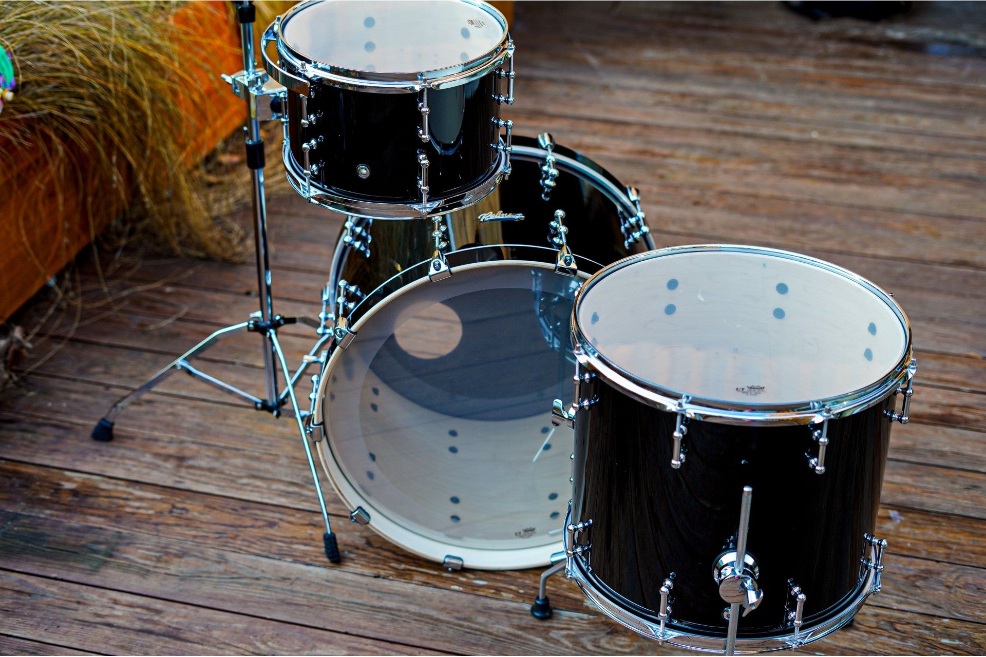 Polmuz Drums Model 2 Maple 22/12/16  Piano Black — zdjęcie 9
