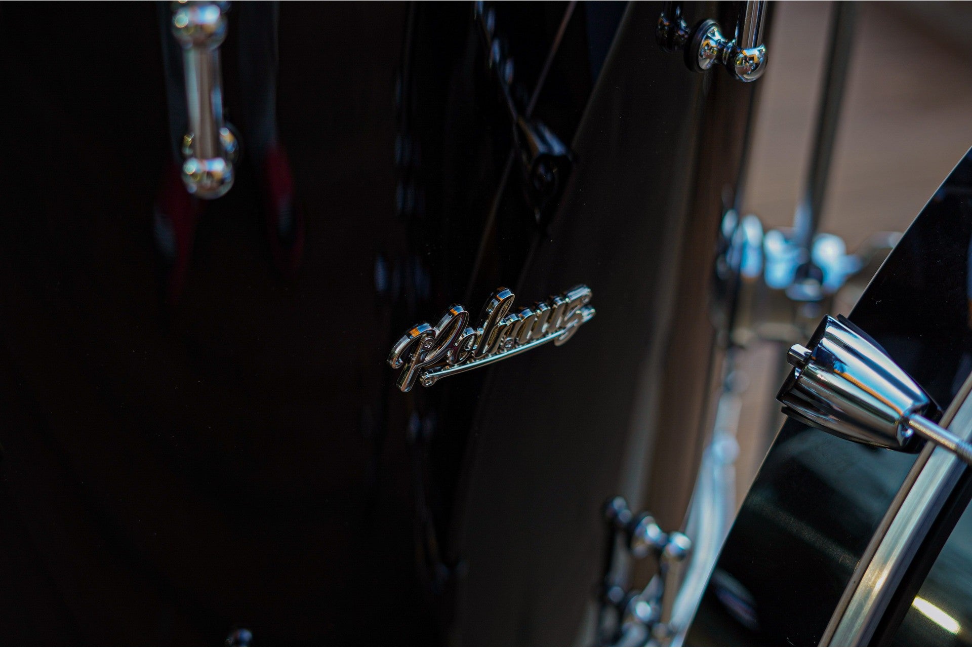 Polmuz Drums Model 2 Maple 22/12/16  Piano Black — zdjęcie 7