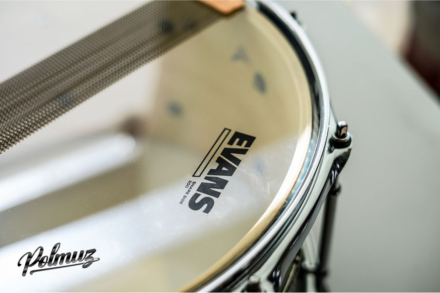 Polmuz Jawor Snare (14x7.5) Blue to Natural fade Oil - MADE IN POLAND