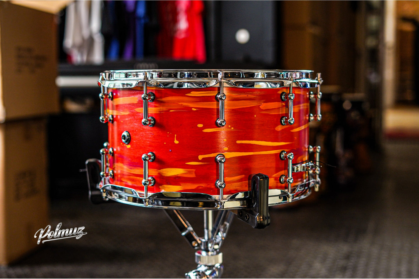 Polmuz Maple 14x8 Artist Cosmic Red to Yellow — zdjęcie 4