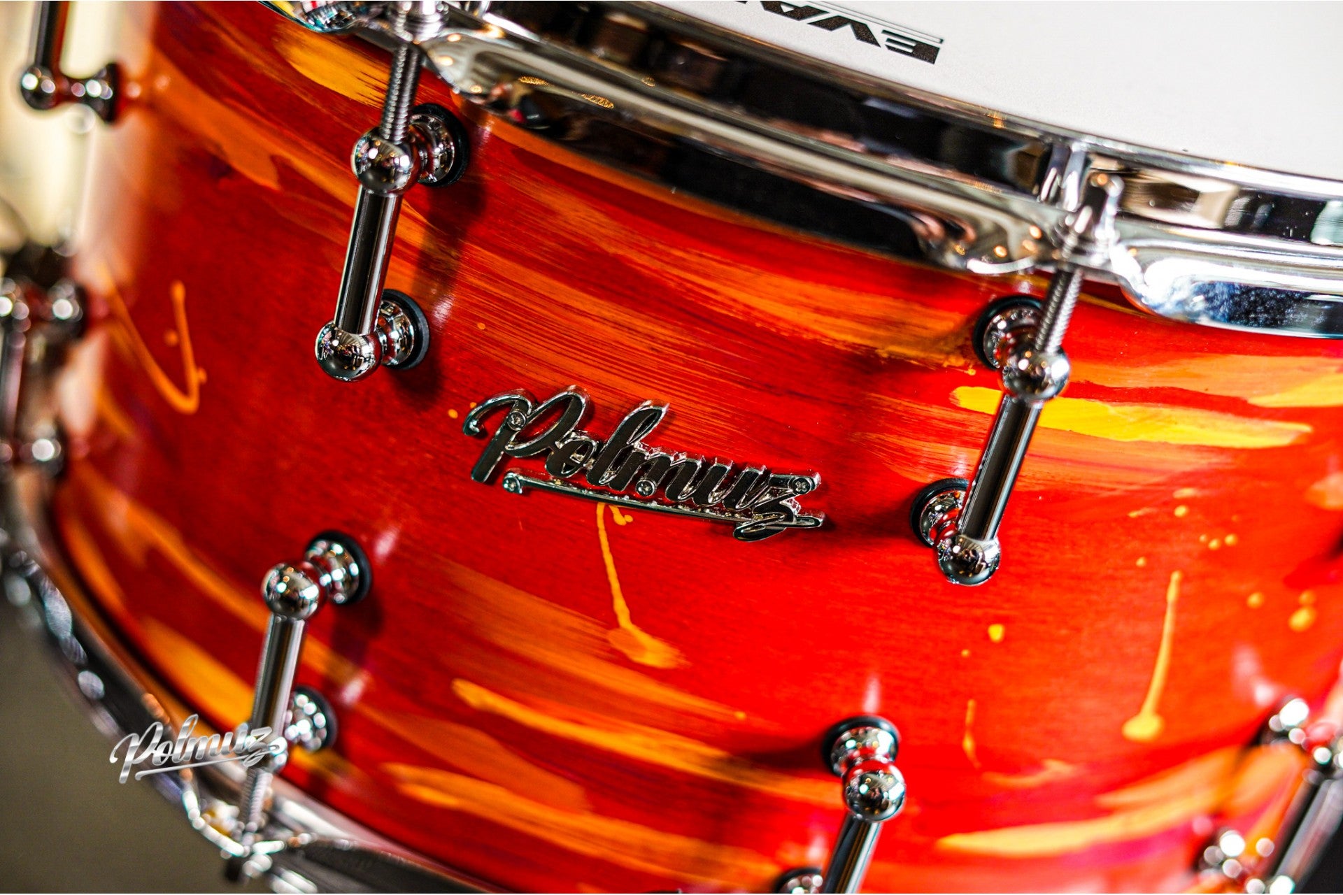 Polmuz Maple 14x8 Artist Cosmic Red to Yellow — zdjęcie 11