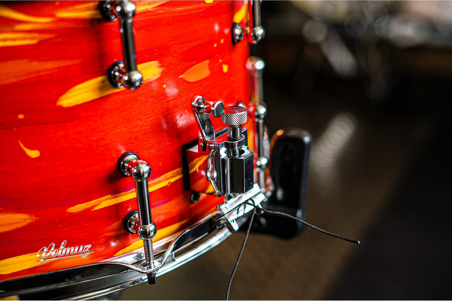 Polmuz Maple 14x8 Artist Cosmic Red to Yellow — zdjęcie 13