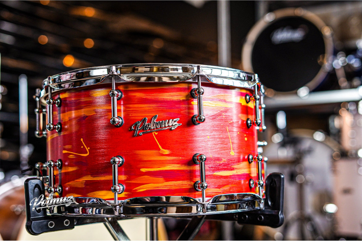 Polmuz Maple 14x8 Artist Cosmic Red to Yellow — zdjęcie 7
