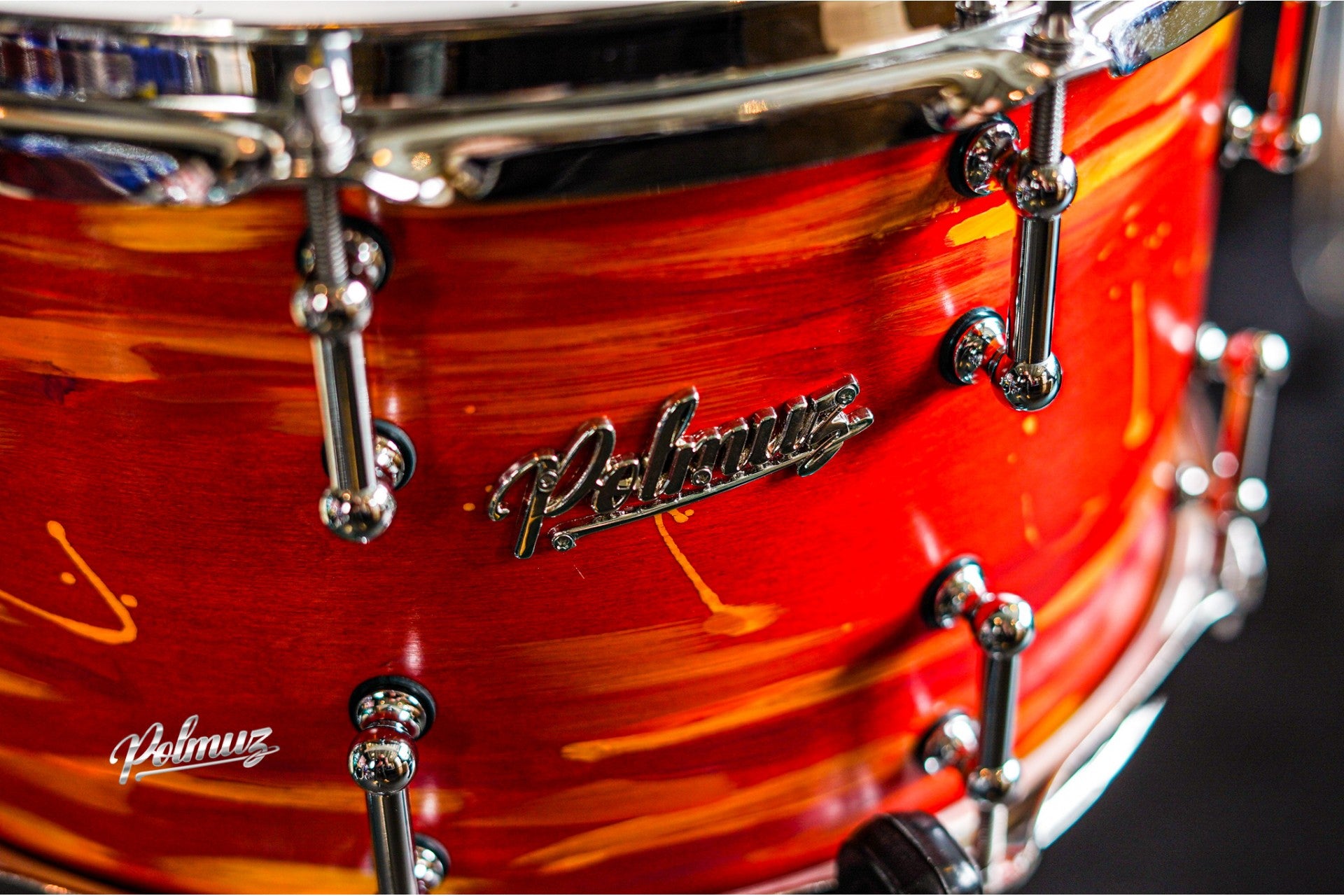 Polmuz Maple 14x8 Artist Cosmic Red to Yellow — zdjęcie 6