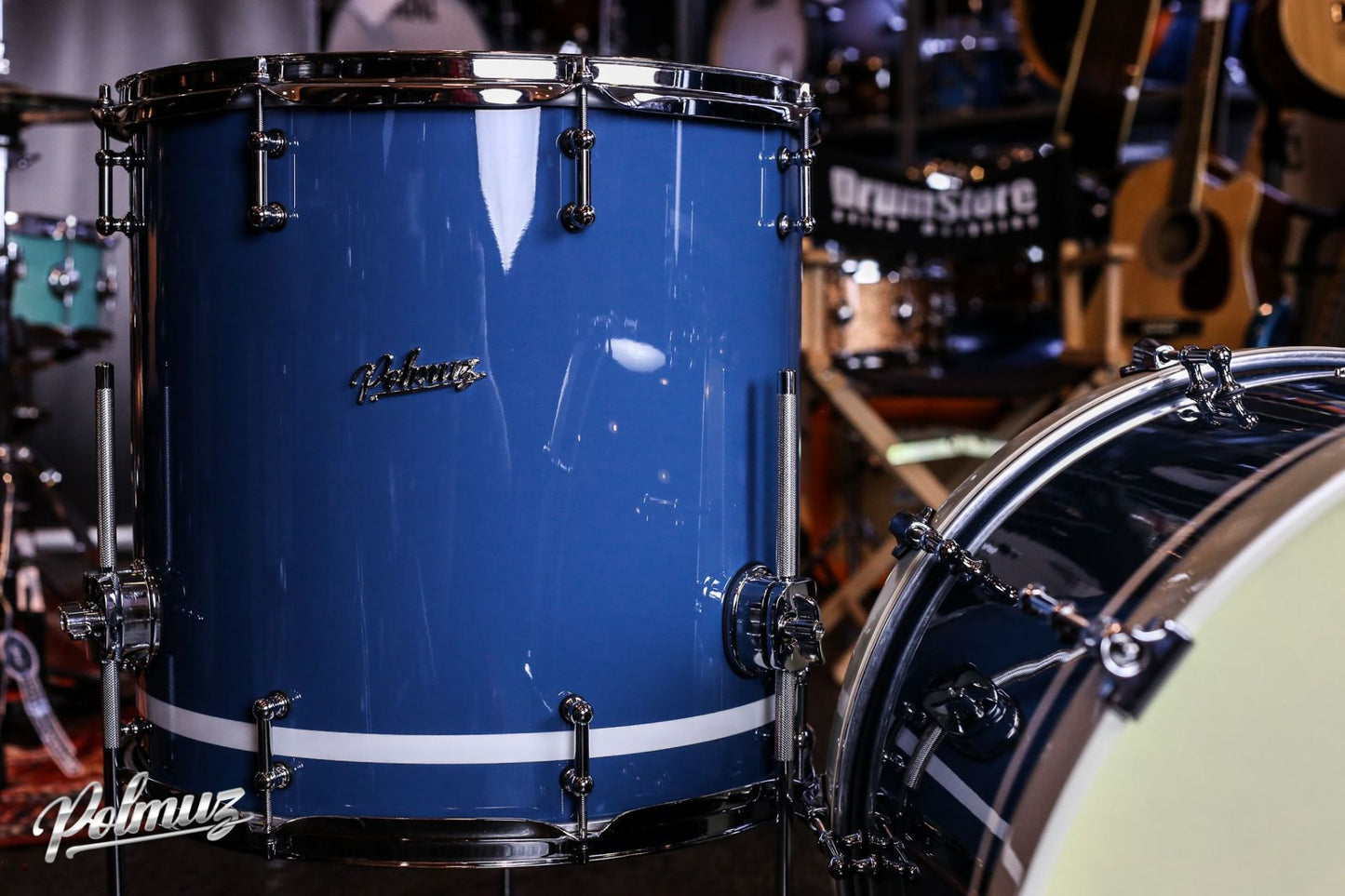 Polmuz Maple (20/13/16) Gloss Blue with White Stripe — zdjęcie 3