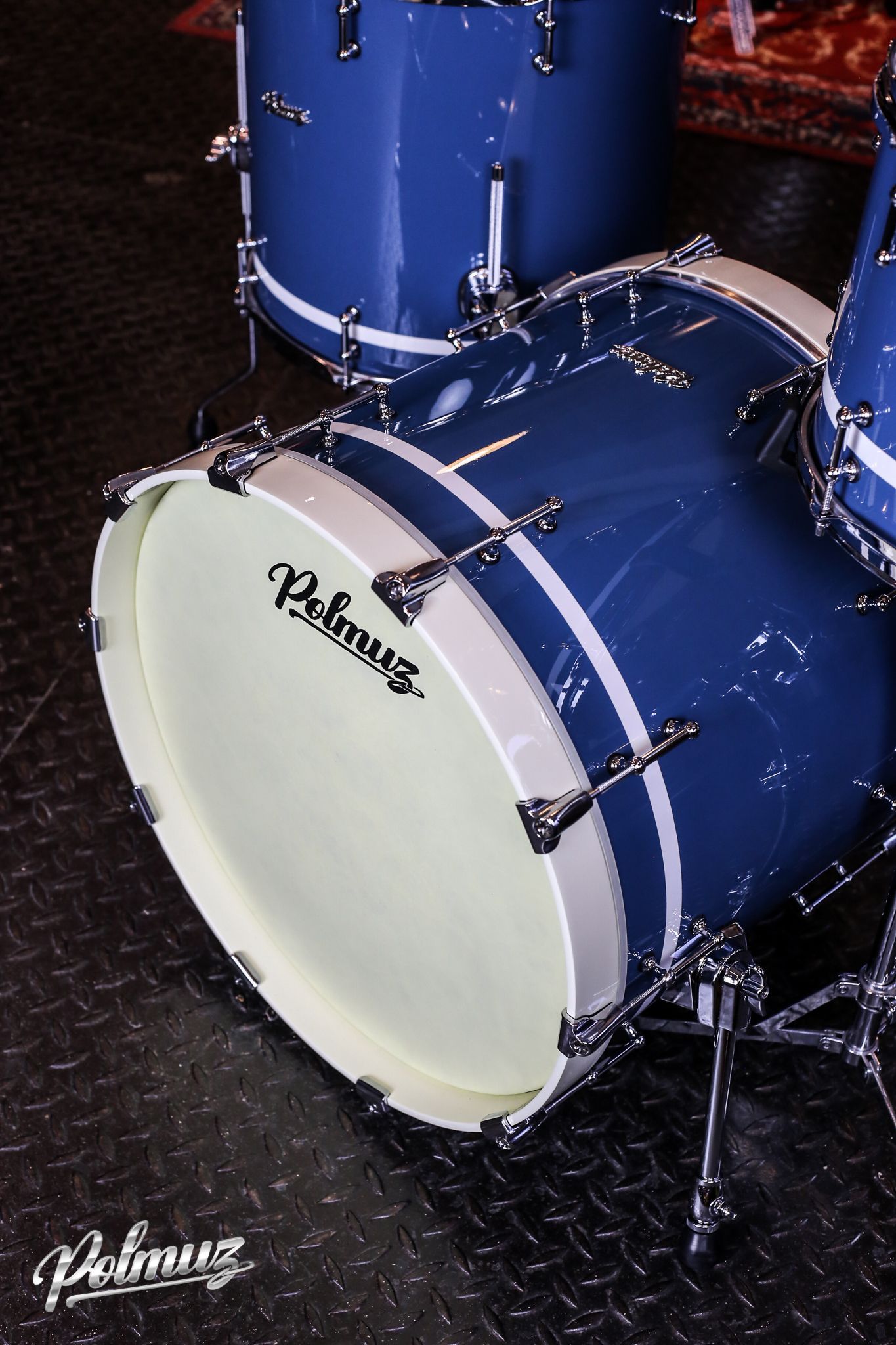 Polmuz Maple (20/13/16) Gloss Blue with White Stripe — zdjęcie 8