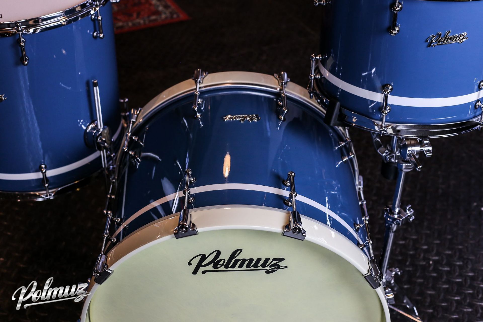 Polmuz Maple (20/13/16) Gloss Blue with White Stripe — zdjęcie 4