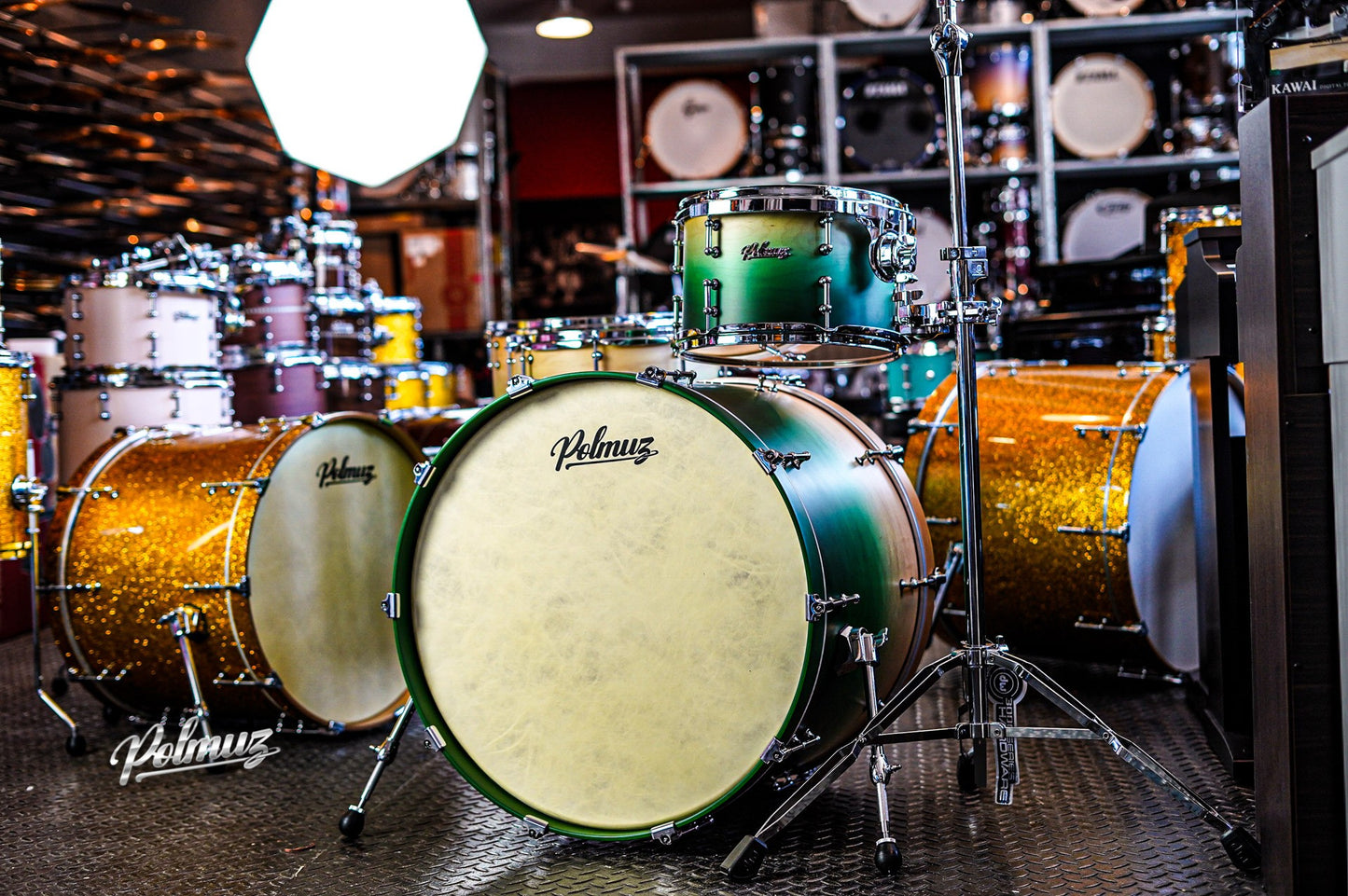 Polmuz Maple 24/12/14/16 Satin Dark Green/Natural Fade — zdjęcie 4