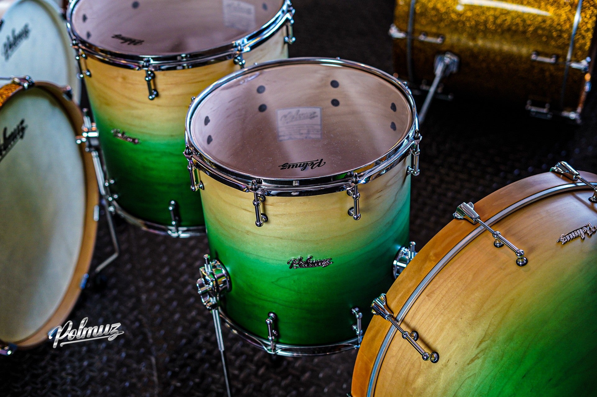 Polmuz Maple 24/12/14/16 Satin Dark Green/Natural Fade — zdjęcie 9