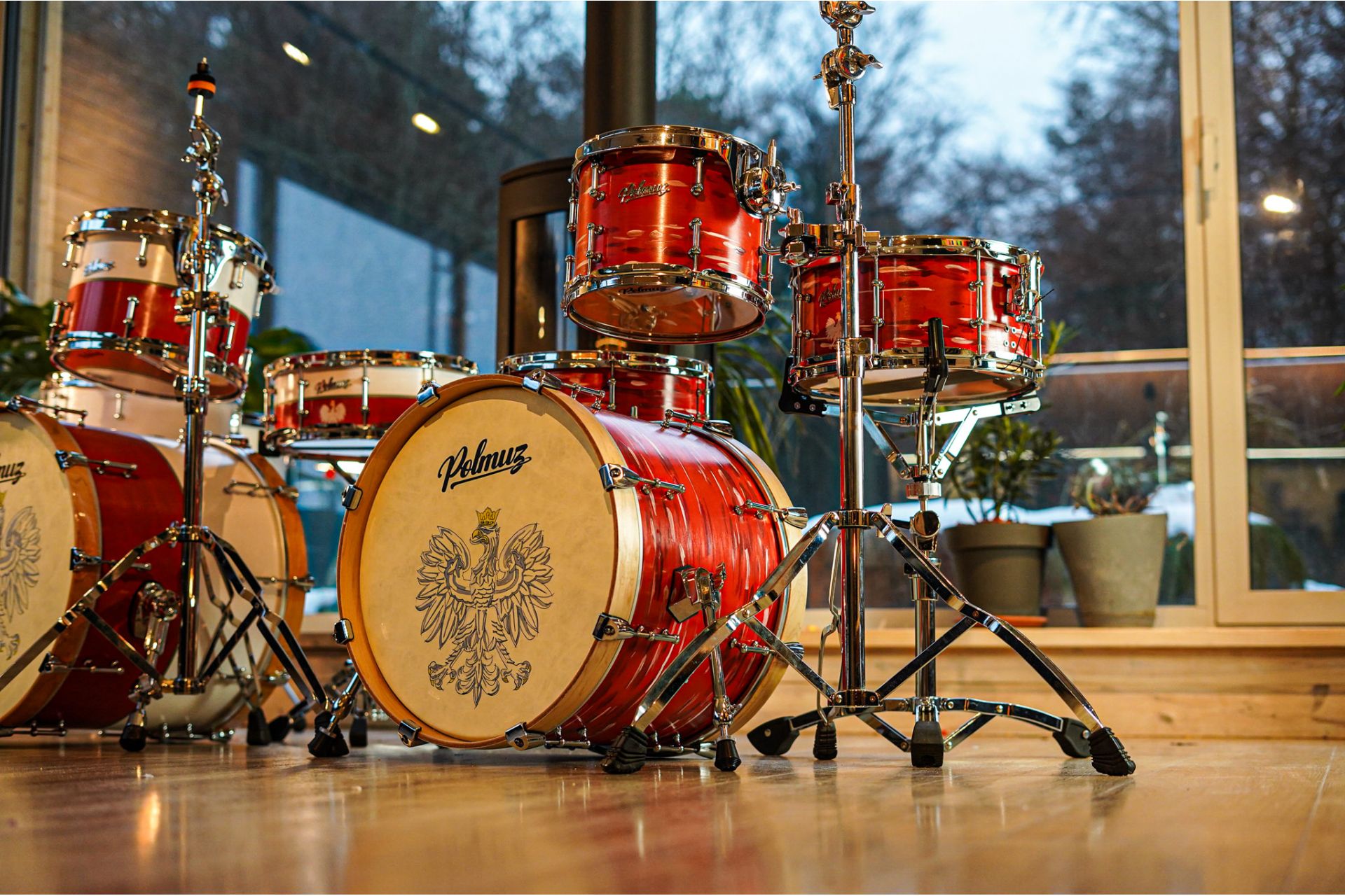 Polmuz Maple Model 1 - 18/10/13/SD13 - Red Artist Cosmic — zdjęcie 2