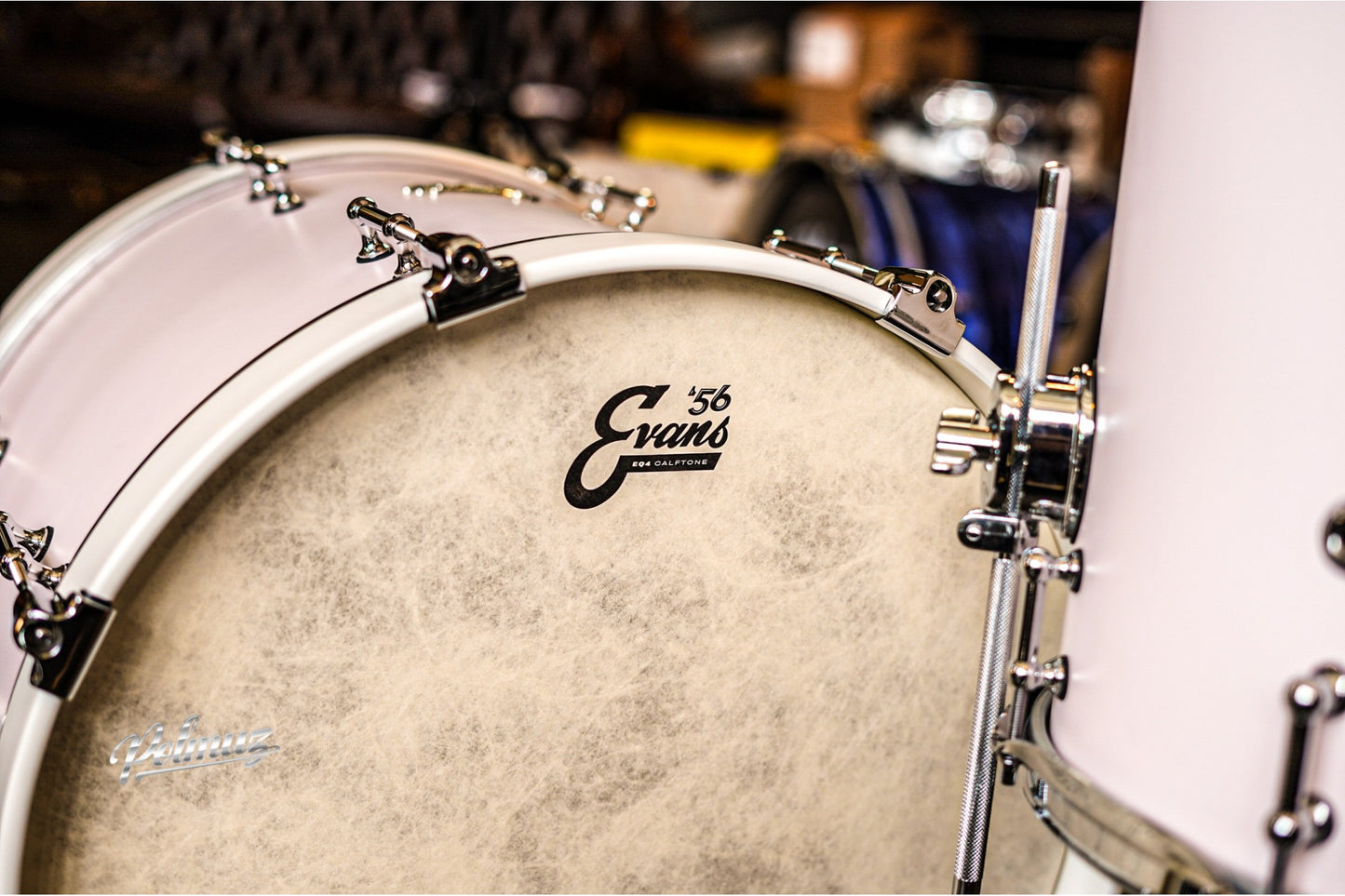 Polmuz Maple model 1 18/12/14 Satin Shell Pink white creme hoops - made in Poland — zdjęcie 12