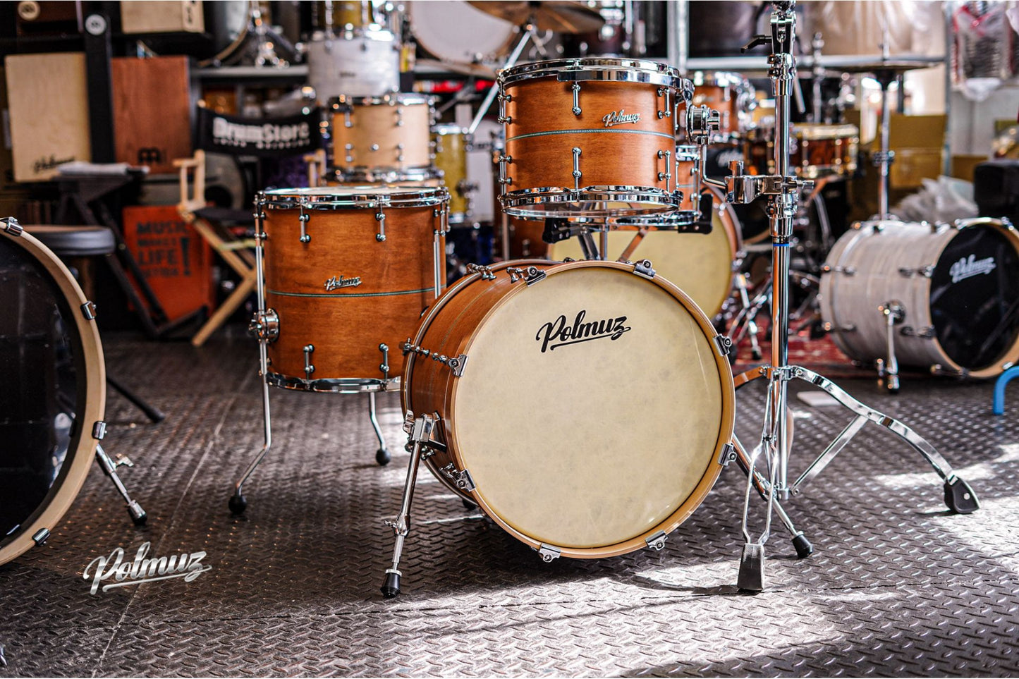 Polmuz Maple Model 1 - 18/12/14/4SD - Inlayed Satin Jatoba — zdjęcie 7