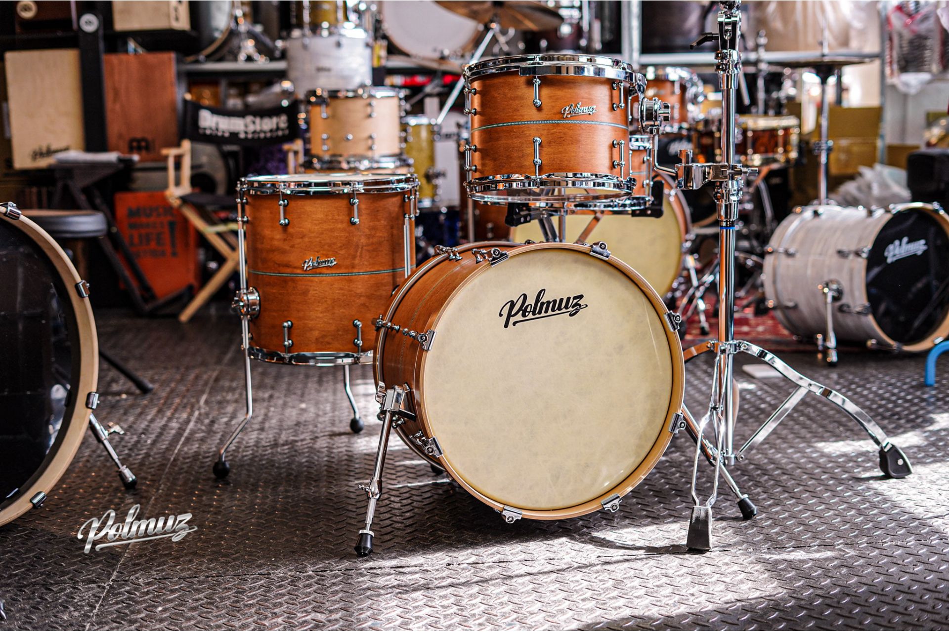 Polmuz Maple Model 1 - 18/12/14/4SD - Inlayed Satin Jatoba — zdjęcie 7
