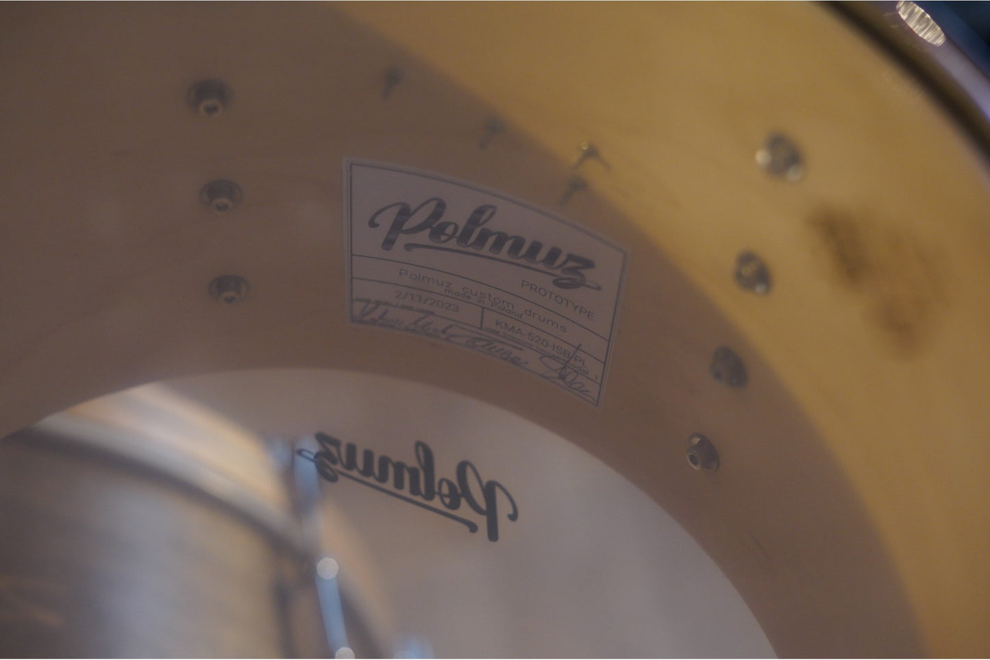 Polmuz Maple Model 1 - 20/10/12//14/16 - Inlayed Satin Dark Brown — zdjęcie 6