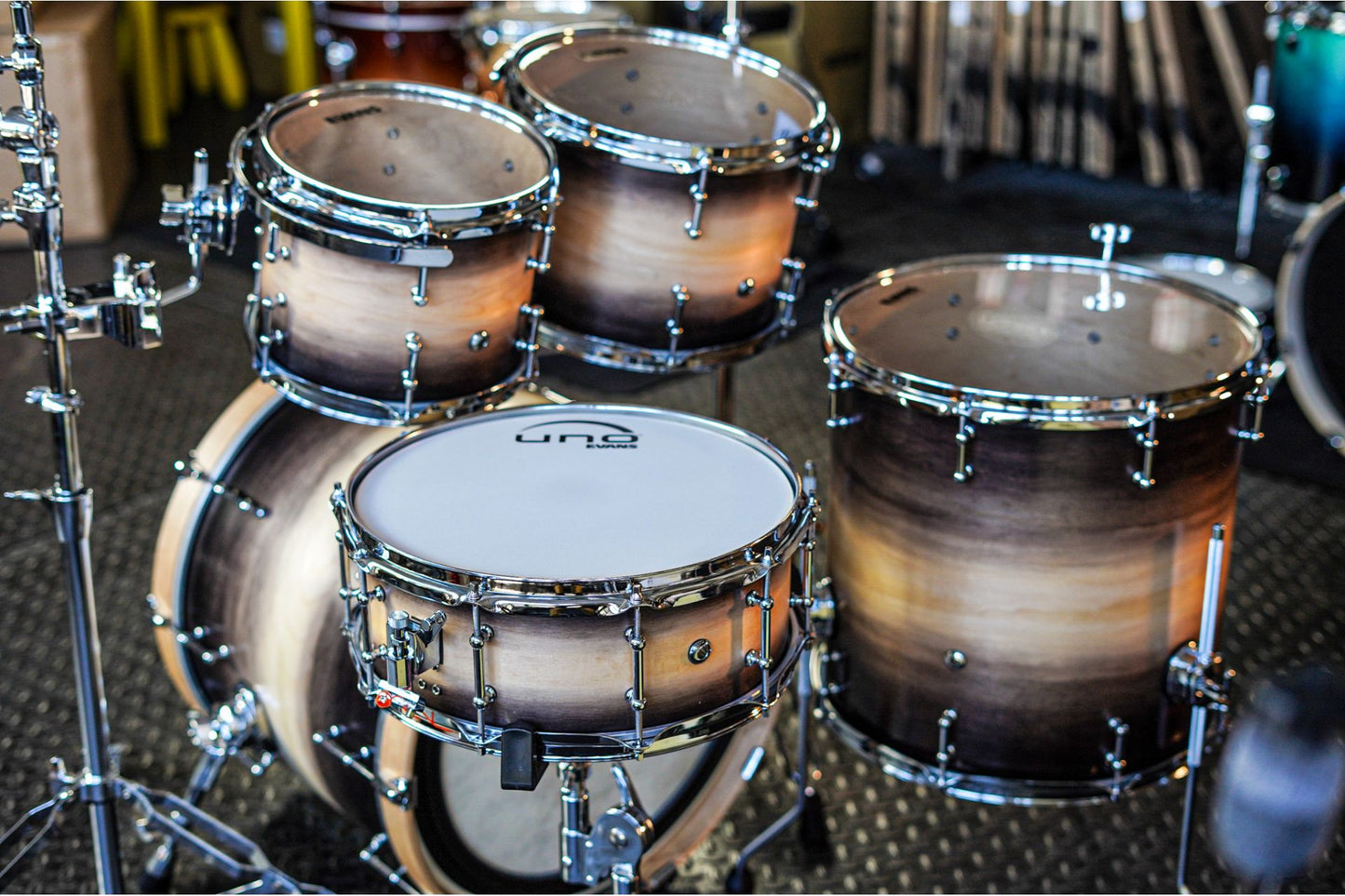 Polmuz Maple Model 1 - 20/10/12/16/14SD - Artist black to natural fade — zdjęcie 6