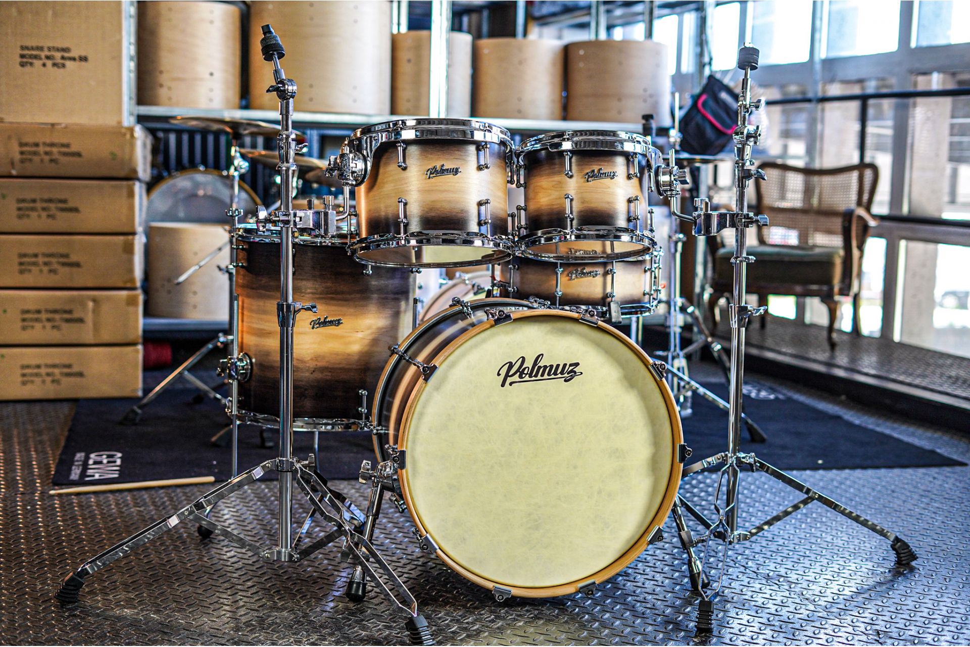Polmuz Maple Model 1 - 20/10/12/16/14SD - Artist black to natural fade — zdjęcie 5
