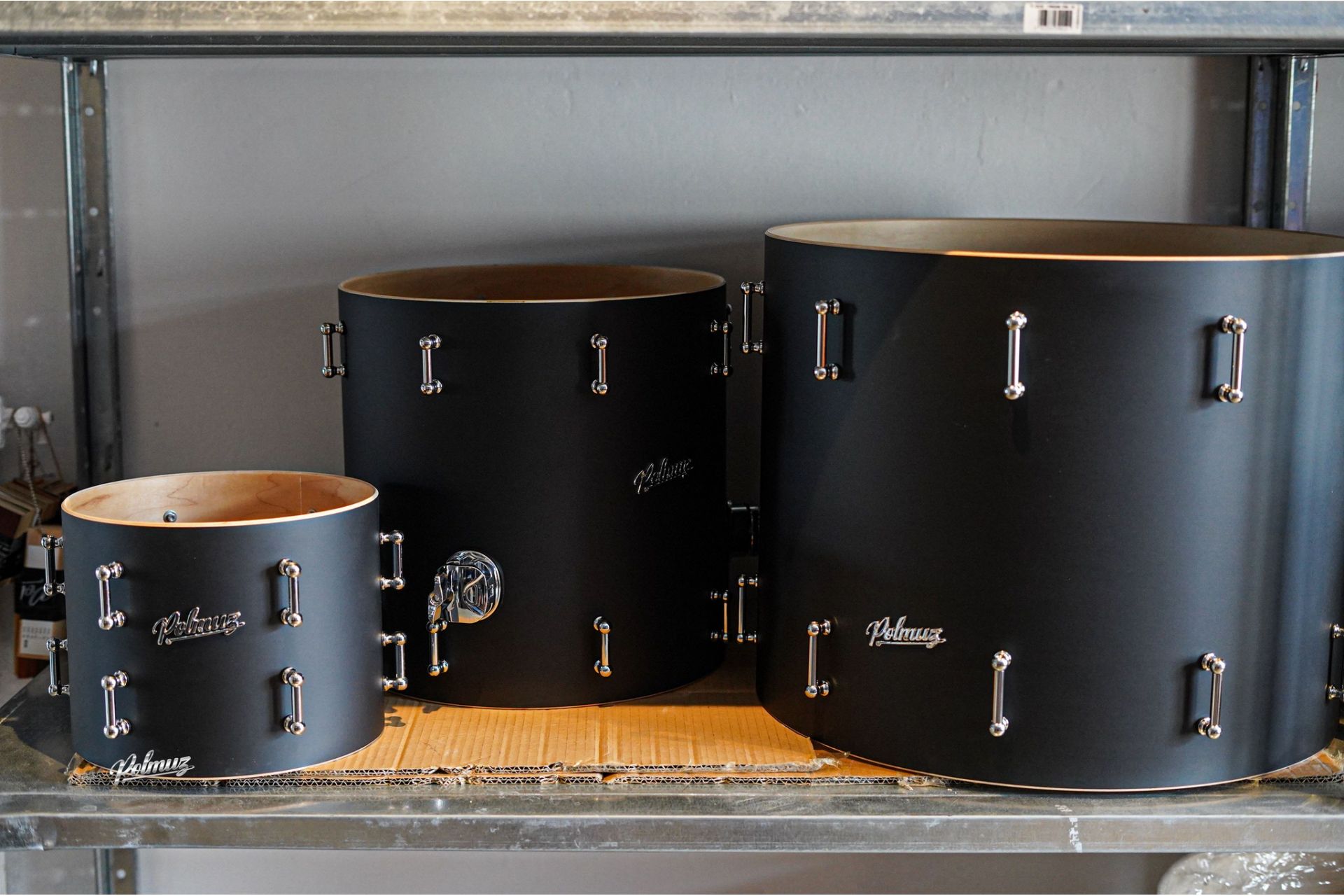Polmuz Maple Model 1 - 20/10/14 - Satin black flat mat Oil natural hoop — zdjęcie 15