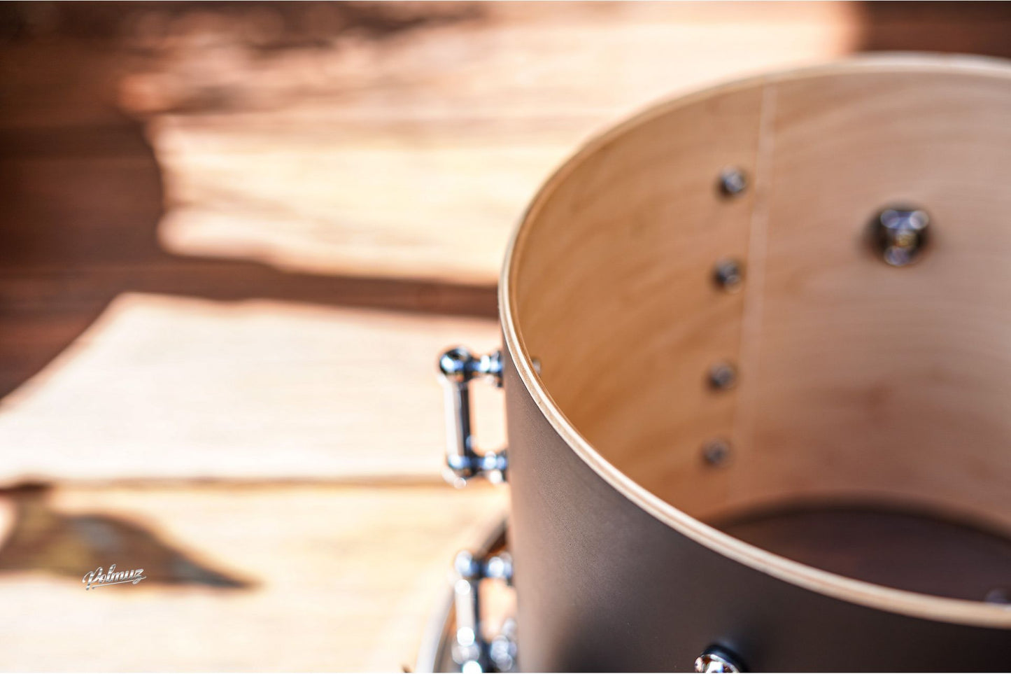 Polmuz Maple Model 1 - 20/10/14 - Satin black flat mat Oil natural hoop — zdjęcie 12