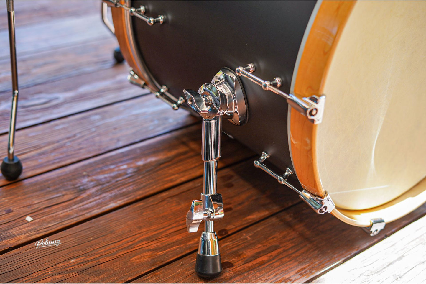 Polmuz Maple Model 1 - 20/10/14 - Satin black flat mat Oil natural hoop — zdjęcie 10