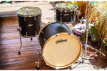 Polmuz Maple Model 1 - 20/10/14 - Satin black flat mat Oil natural hoop