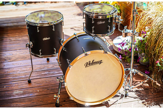 Polmuz Maple Model 1 - 20/10/14 - Satin black flat mat Oil natural hoop