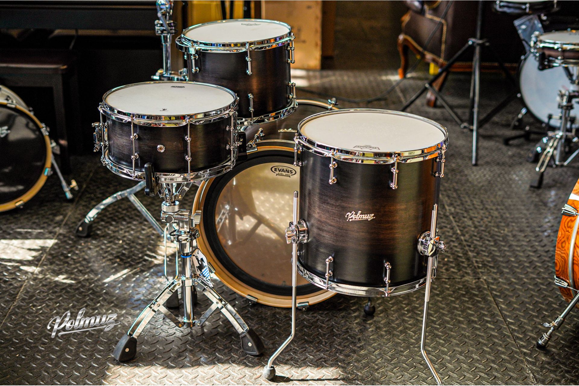 Polmuz Maple Model 1 - 20/12/14/14sd - Satin Black Fade — zdjęcie 7